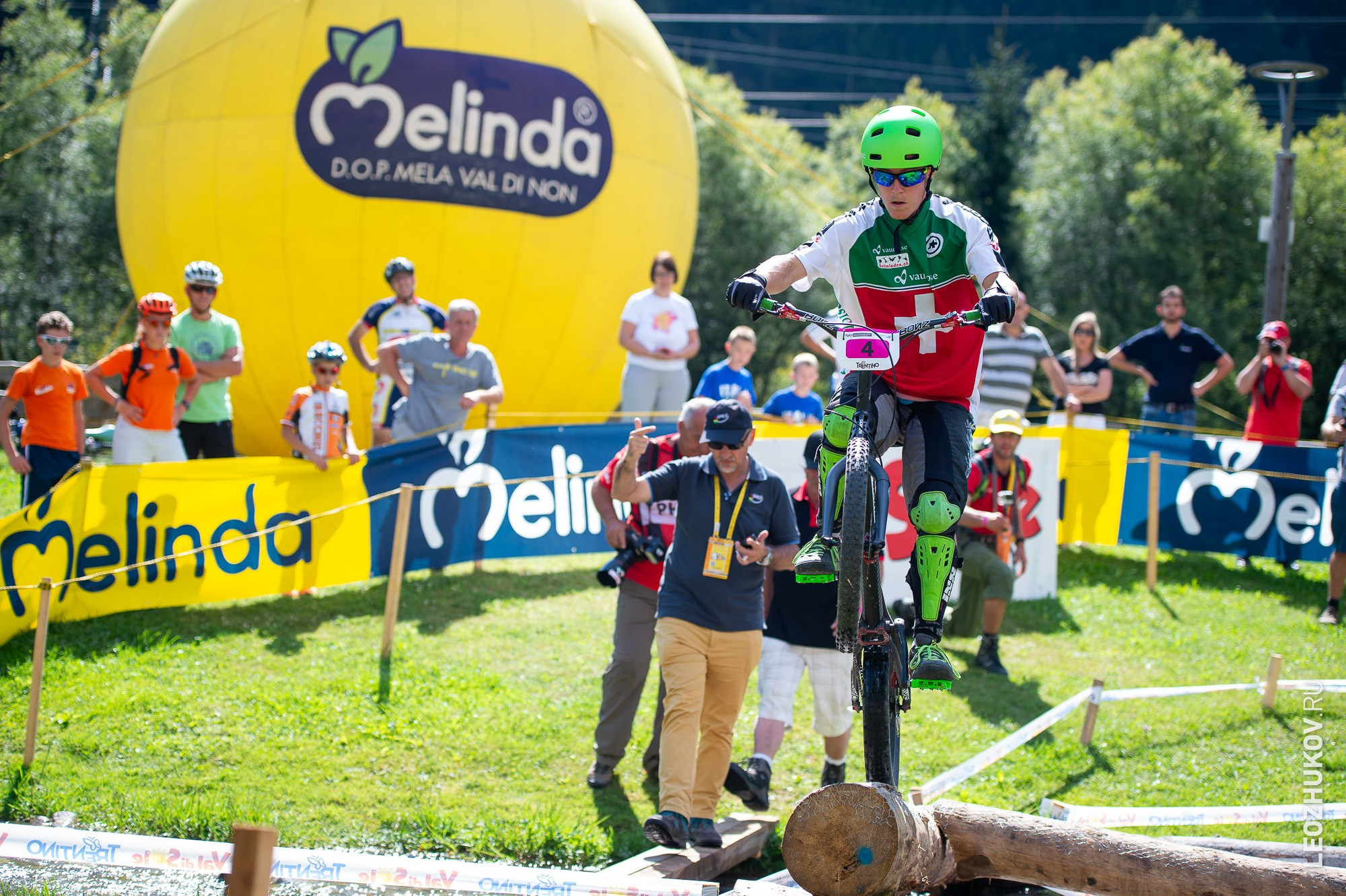 UCI Trials World Championships 2016 — finals. Sports photographer Leonid Zhukov