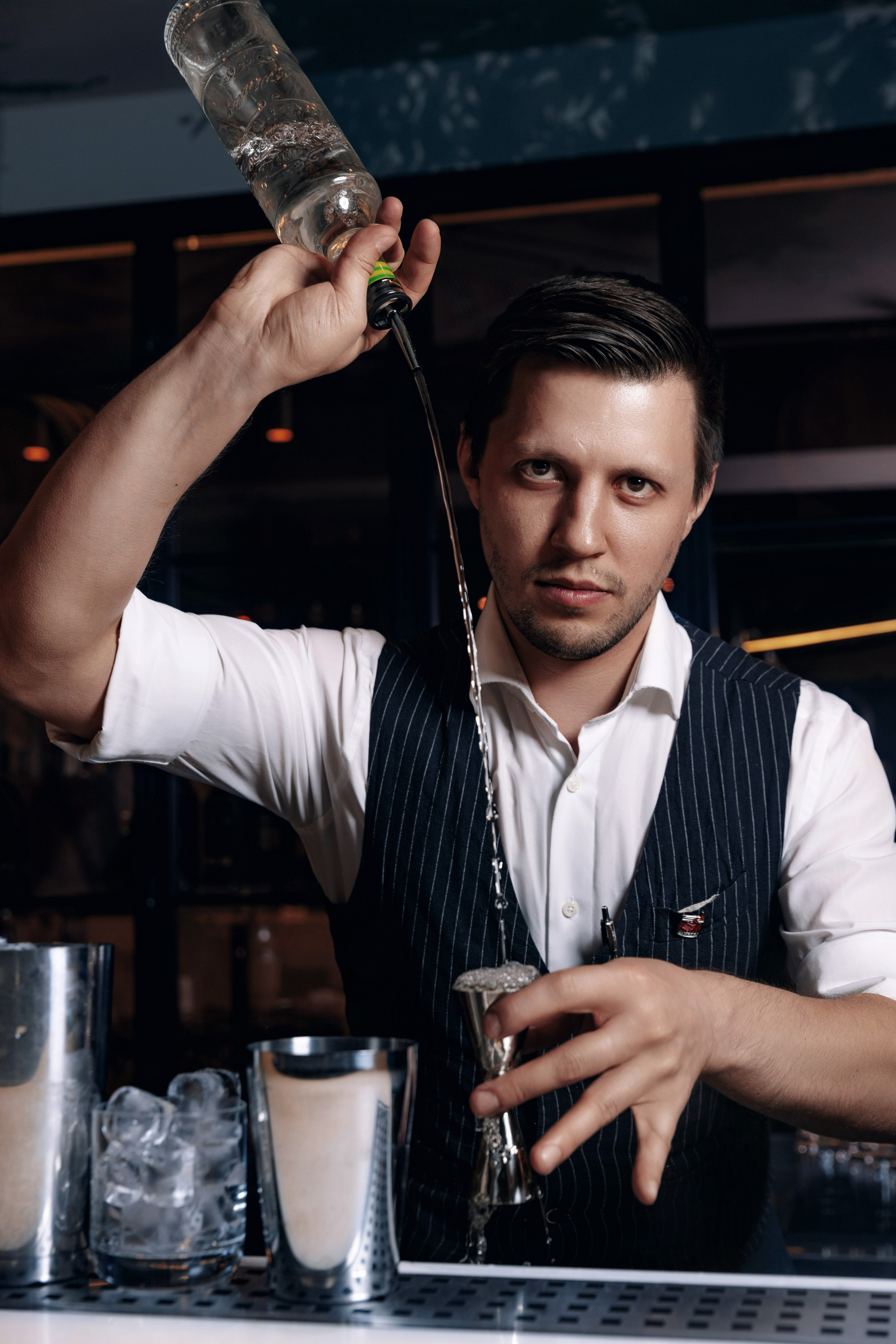 Контент съёмка барменов для социальных сетей