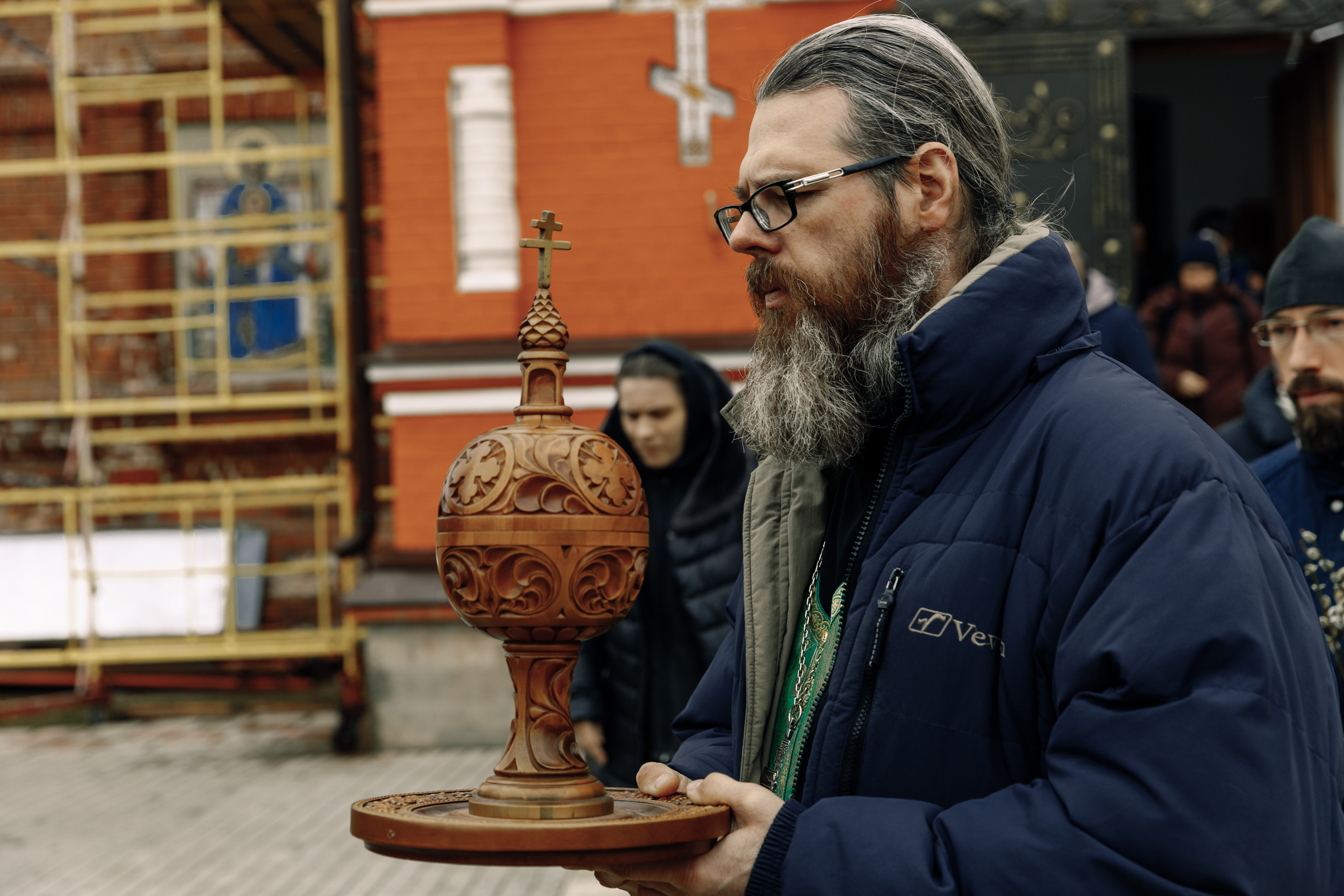 Вербное воскресенье. Фотограф Виталий Верескун. Козельск-Калуга