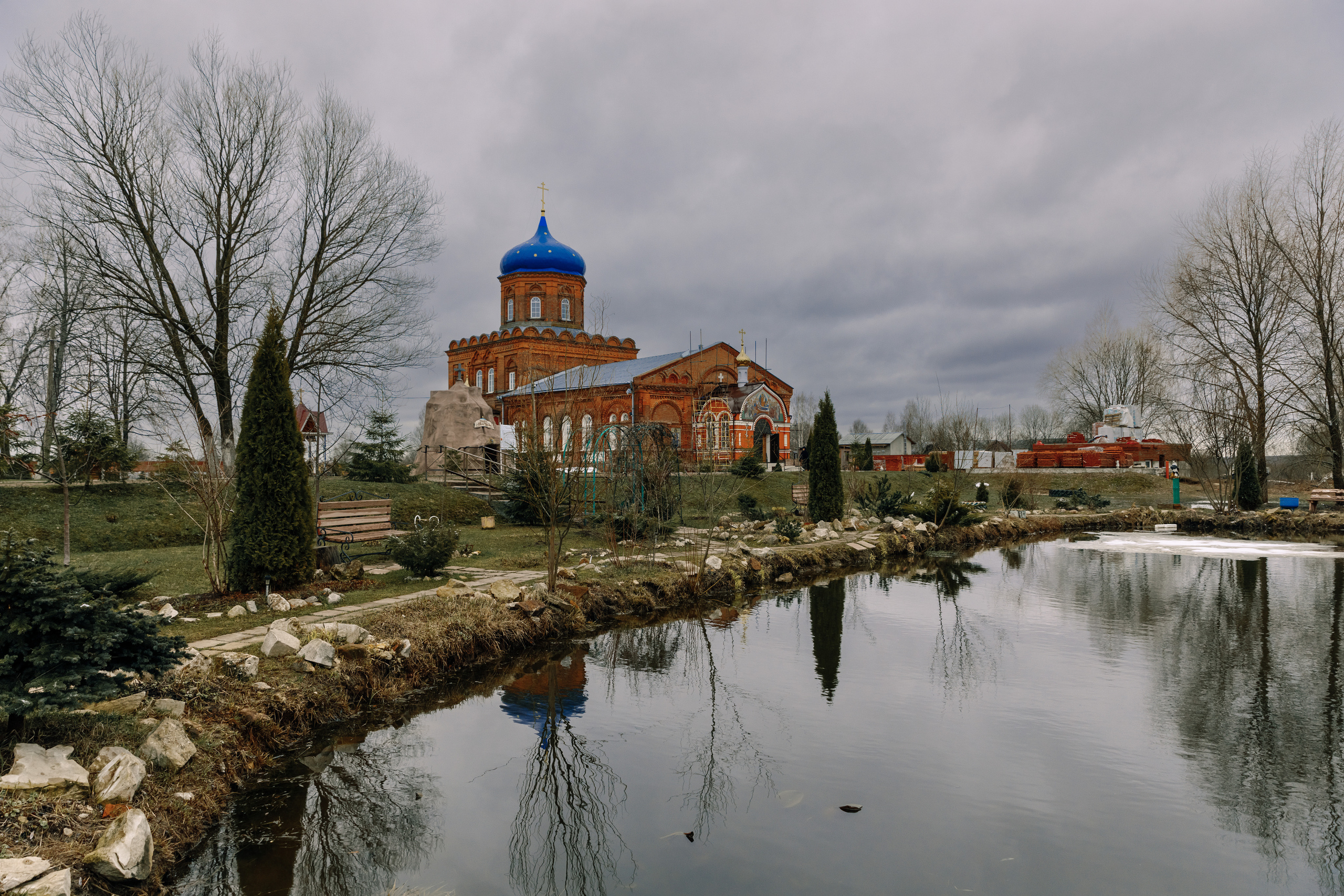 Вербное воскресенье. Фотограф Виталий Верескун. Козельск-Калуга