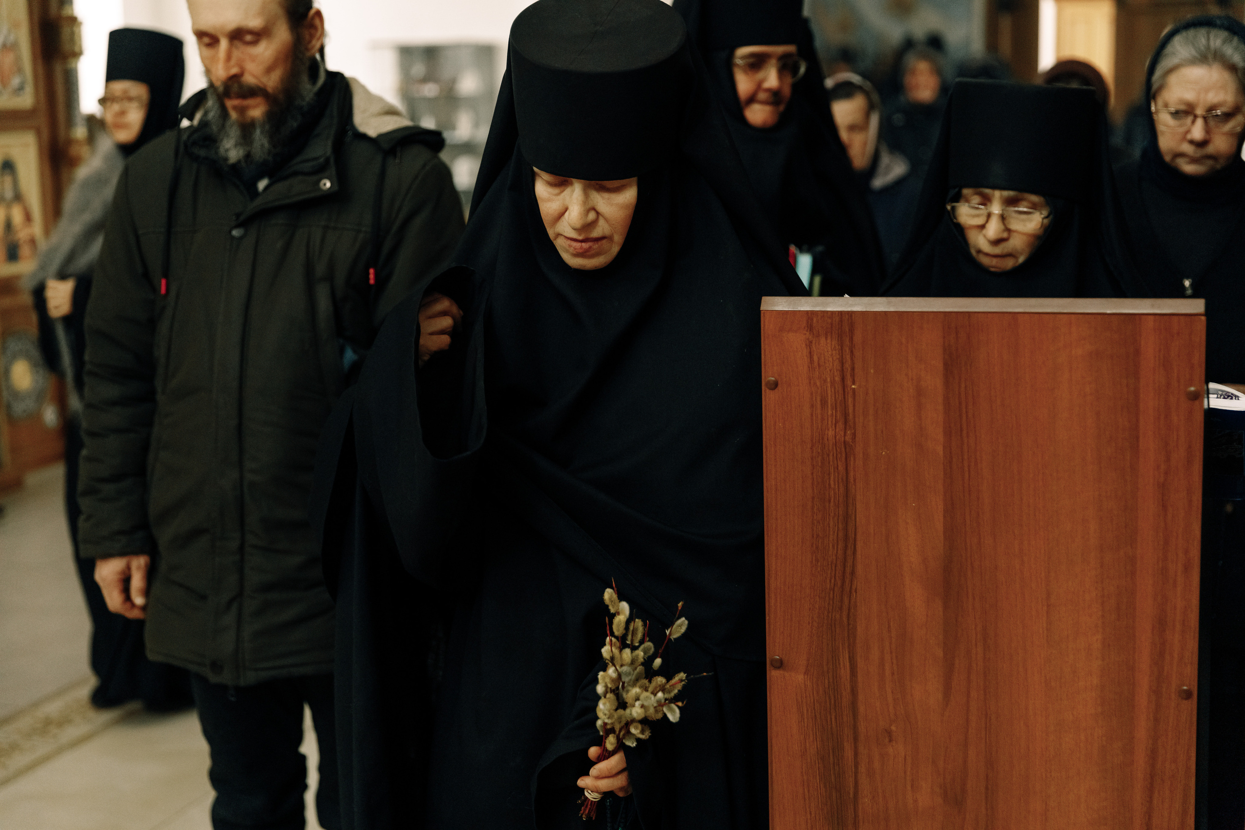 Вербное воскресенье. Фотограф Виталий Верескун. Козельск-Калуга