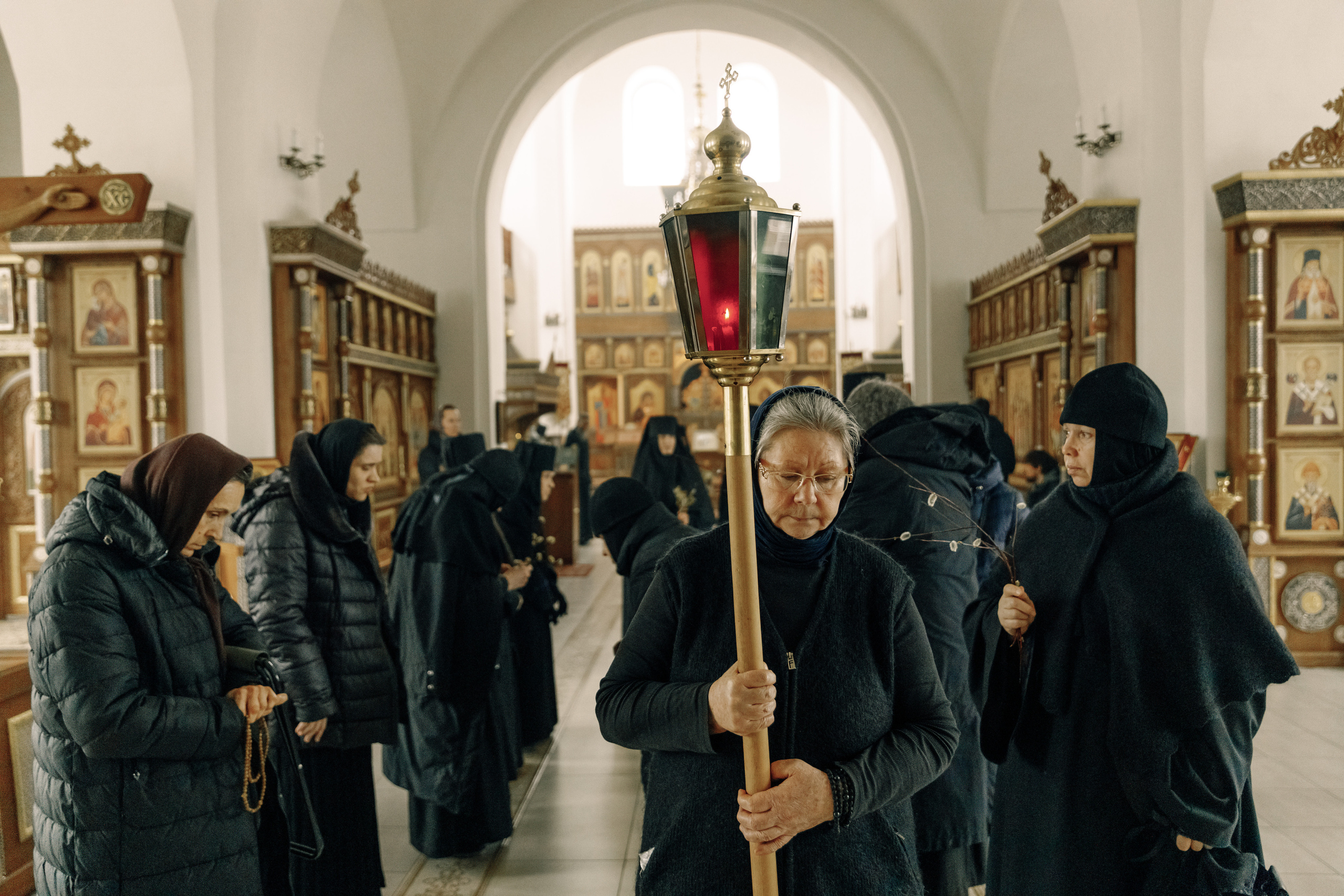 Вербное воскресенье. Фотограф Виталий Верескун. Козельск-Калуга