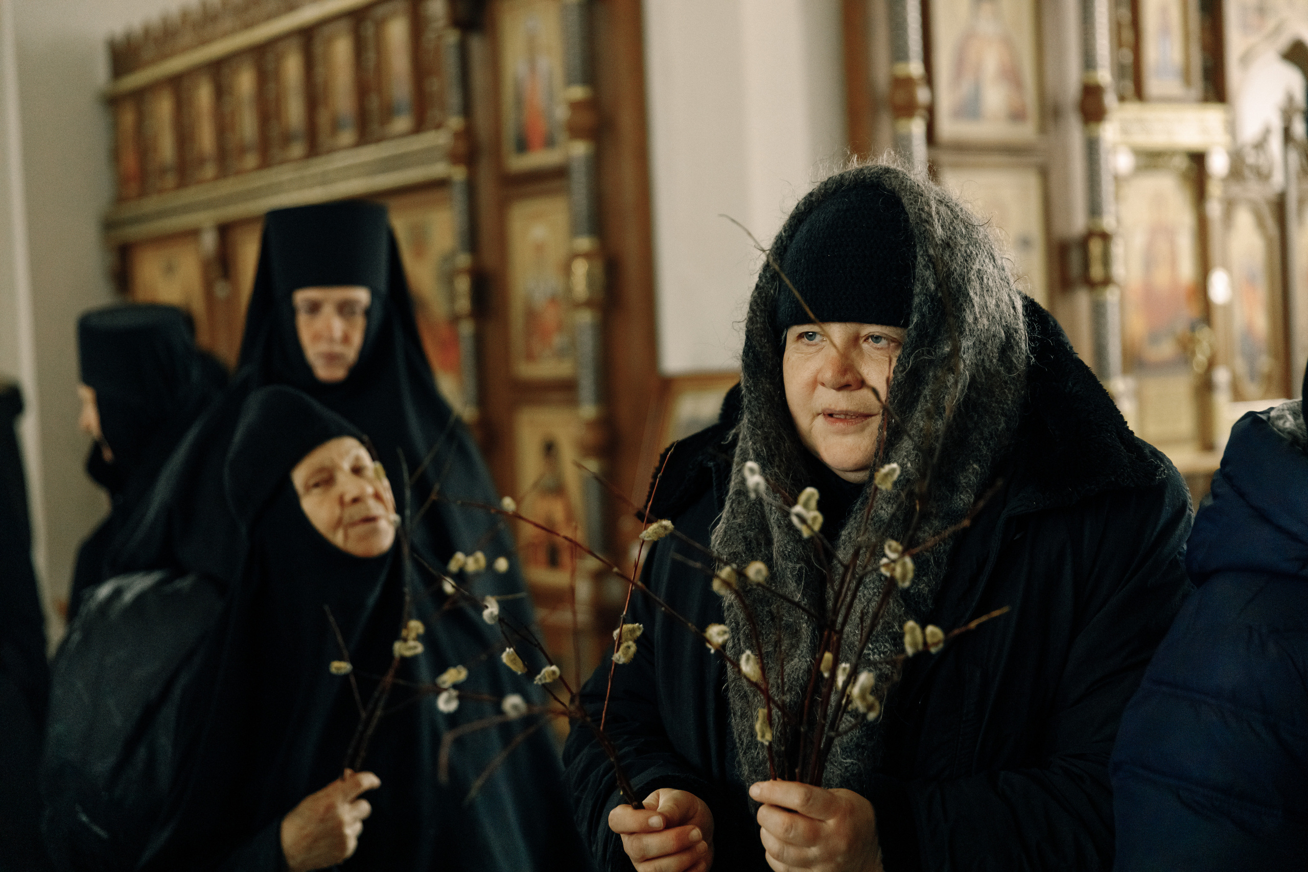 Вербное воскресенье. Фотограф Виталий Верескун. Козельск-Калуга