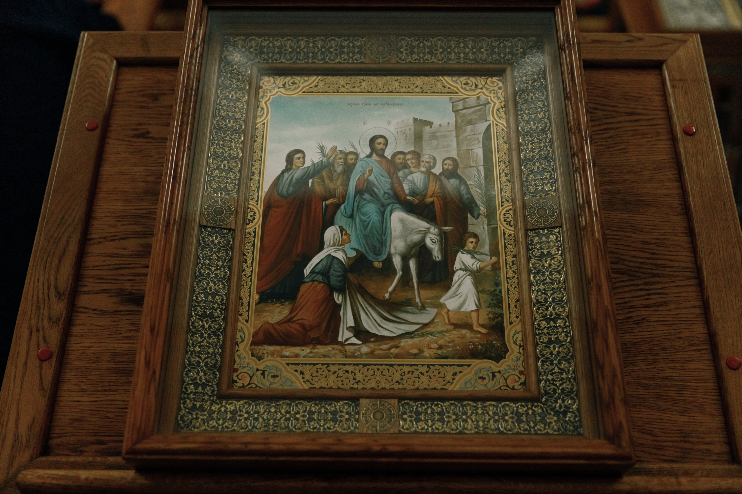 Вербное воскресенье. Фотограф Виталий Верескун. Козельск-Калуга