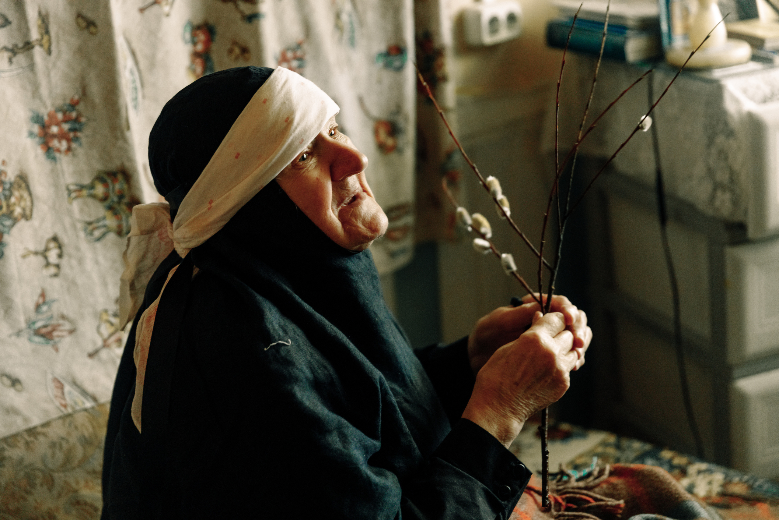 Вербное воскресенье. Фотограф Виталий Верескун. Козельск-Калуга