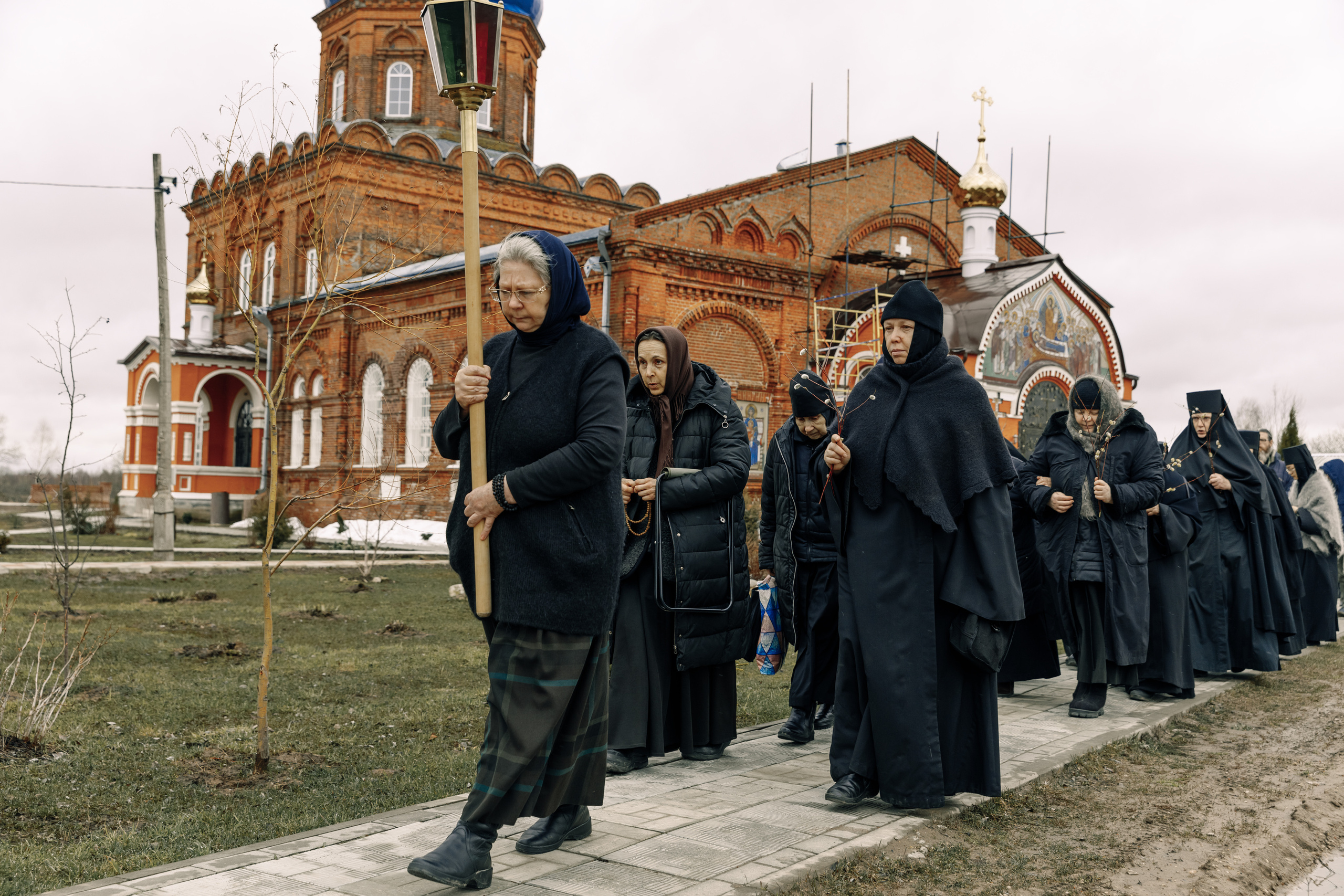 Вербное воскресенье. Фотограф Виталий Верескун. Козельск-Калуга