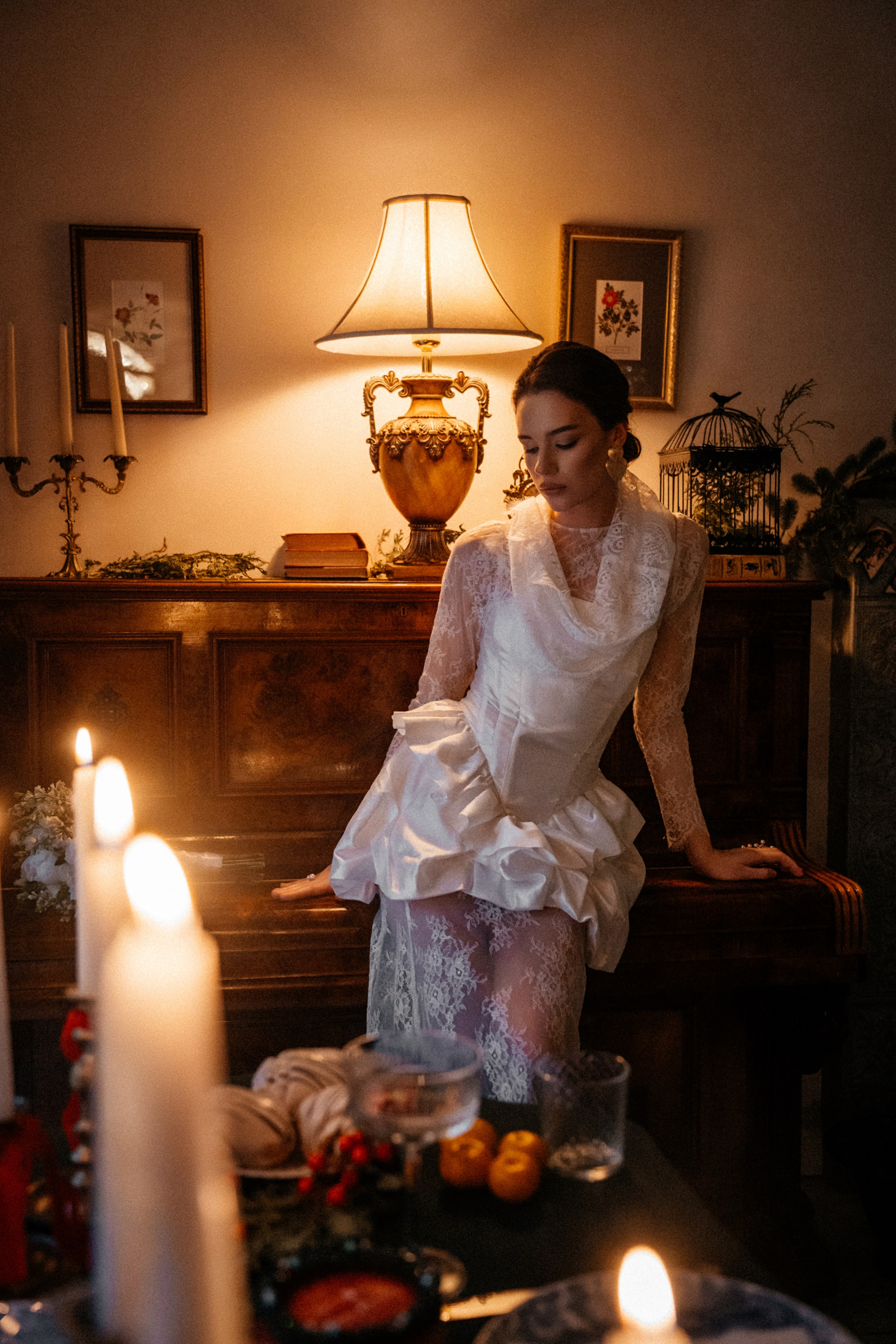 Новогодняя свадебная история в фотостудии