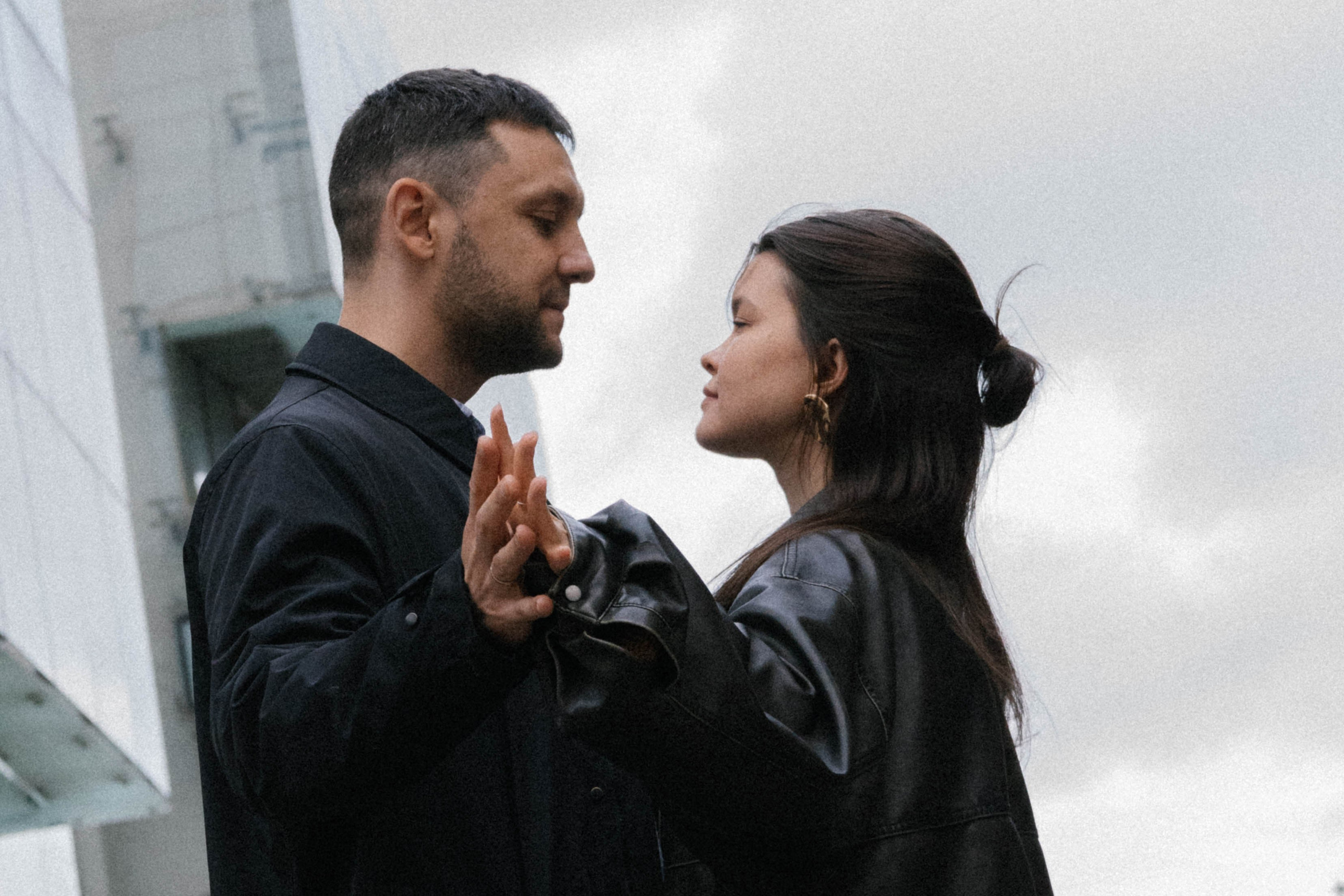 Лавстори на улицах Москвы. Семейный фотограф Химки — Москва