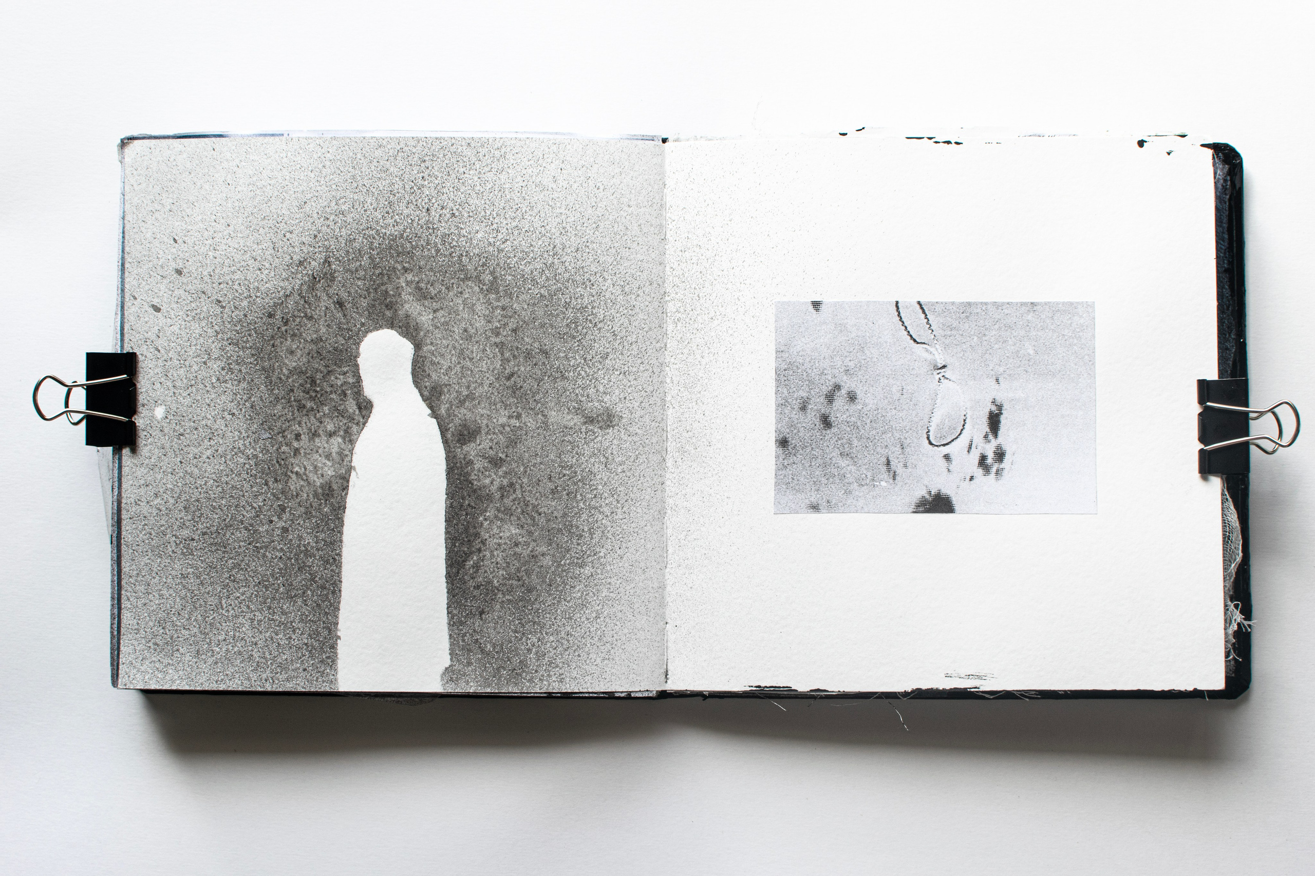 Artist book and performance: I will be where eterniry is. Akyuna Soberk