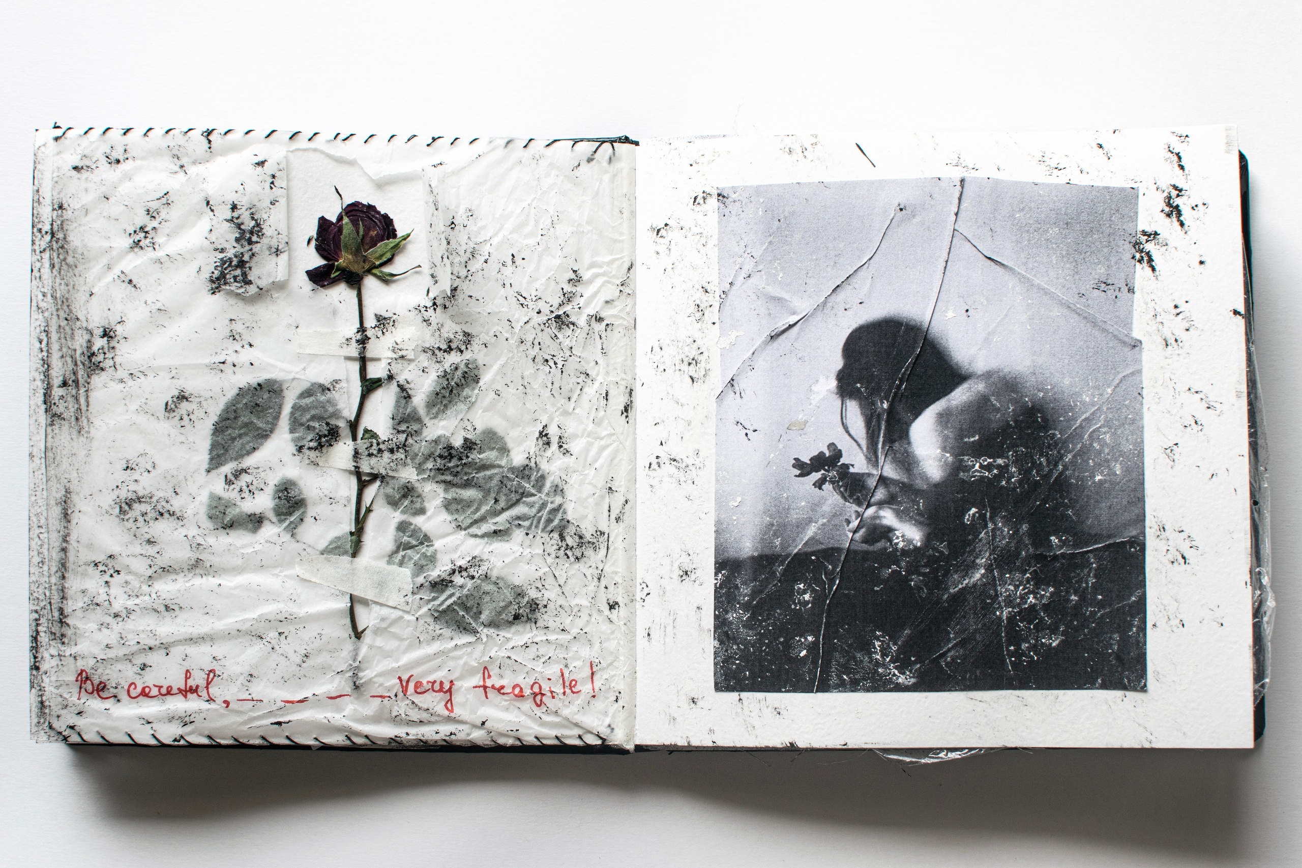 Artist book and performance: I will be where eterniry is. Akyuna Soberk