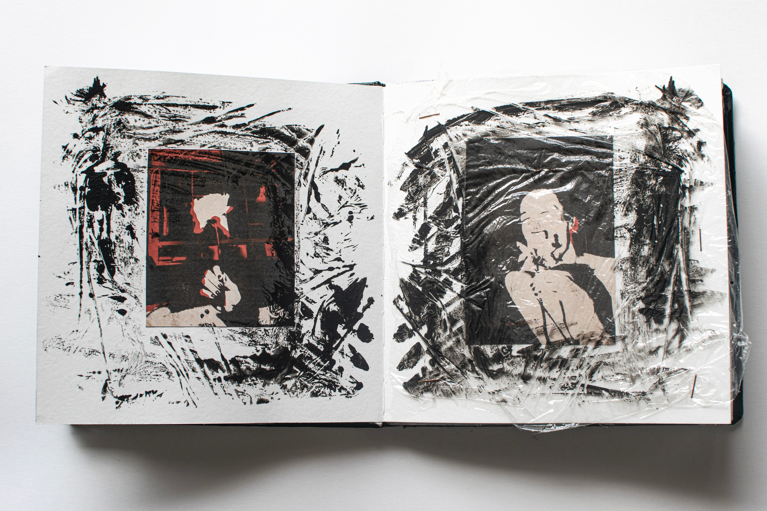 Artist book and performance: I will be where eterniry is. Akyuna Soberk