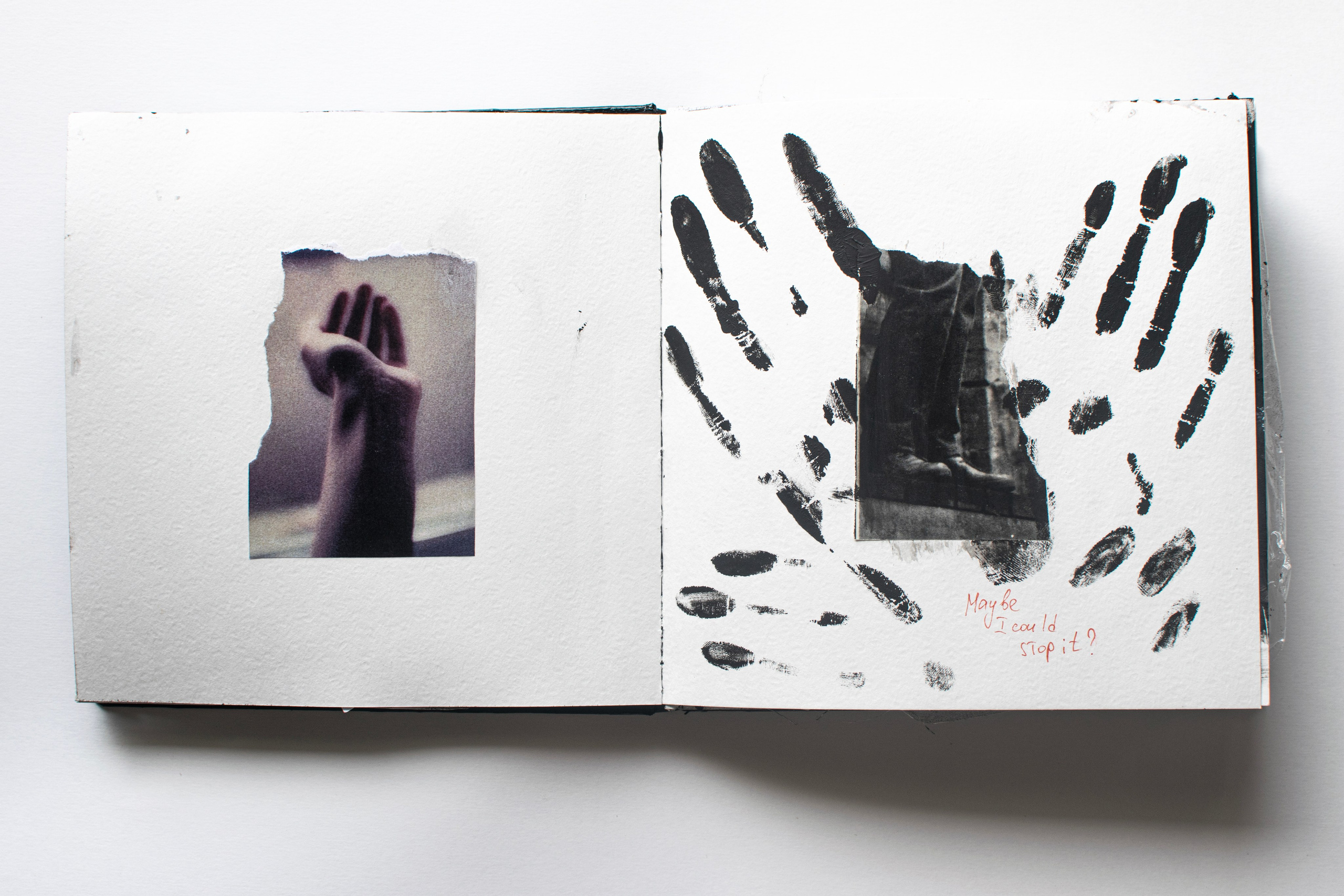 Artist book and performance: I will be where eterniry is. Akyuna Soberk