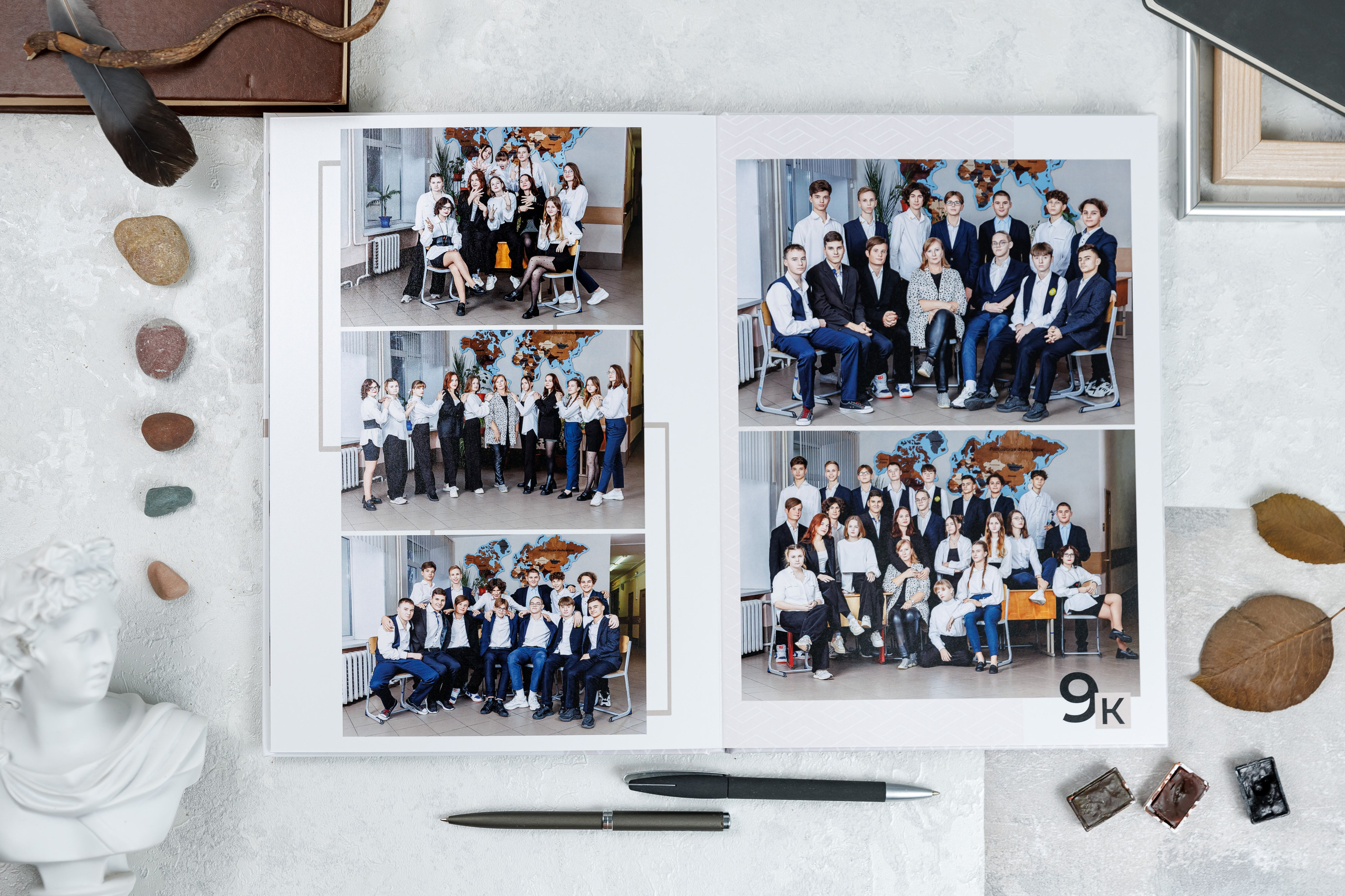 Альбомы общей вёрстки (одинаковые) 9, 11 класс. Семейный и детский фотограф Комина Елена, Власиха, Одинцово