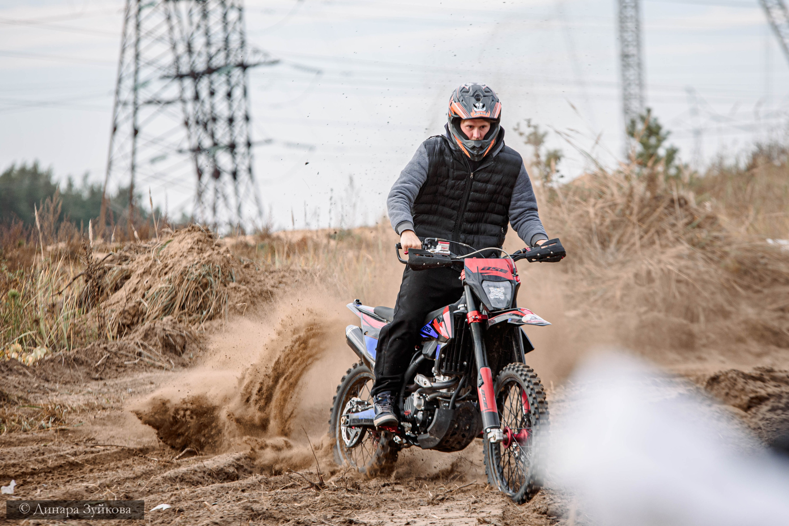 Тест драйв мотоциклов BSE. Мотофотограф в Нижнем Новгороде Динара Зуйкова