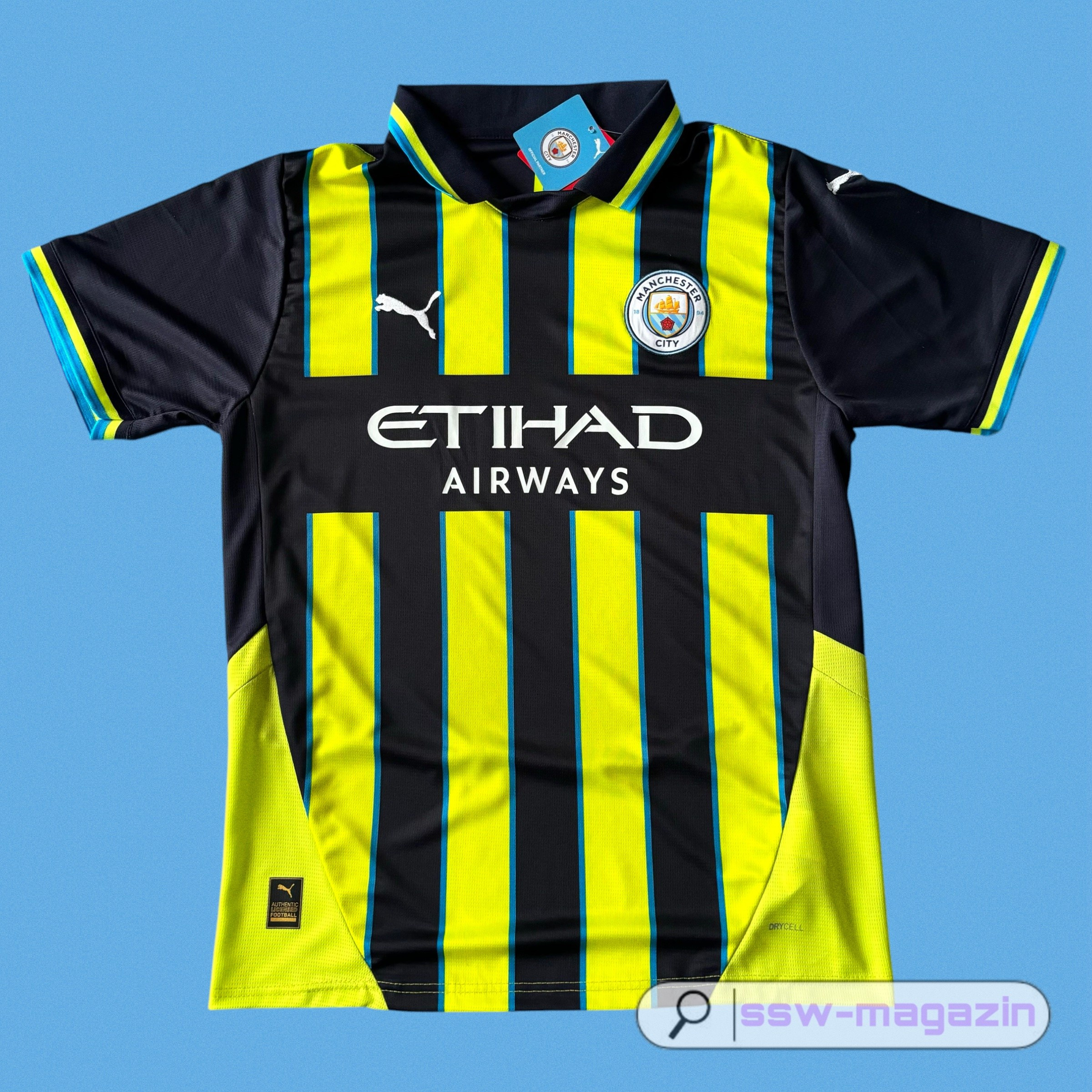 Джерси Manchester City 2024-2025 выездная купить. Футбольный магазин — ssw_magazin