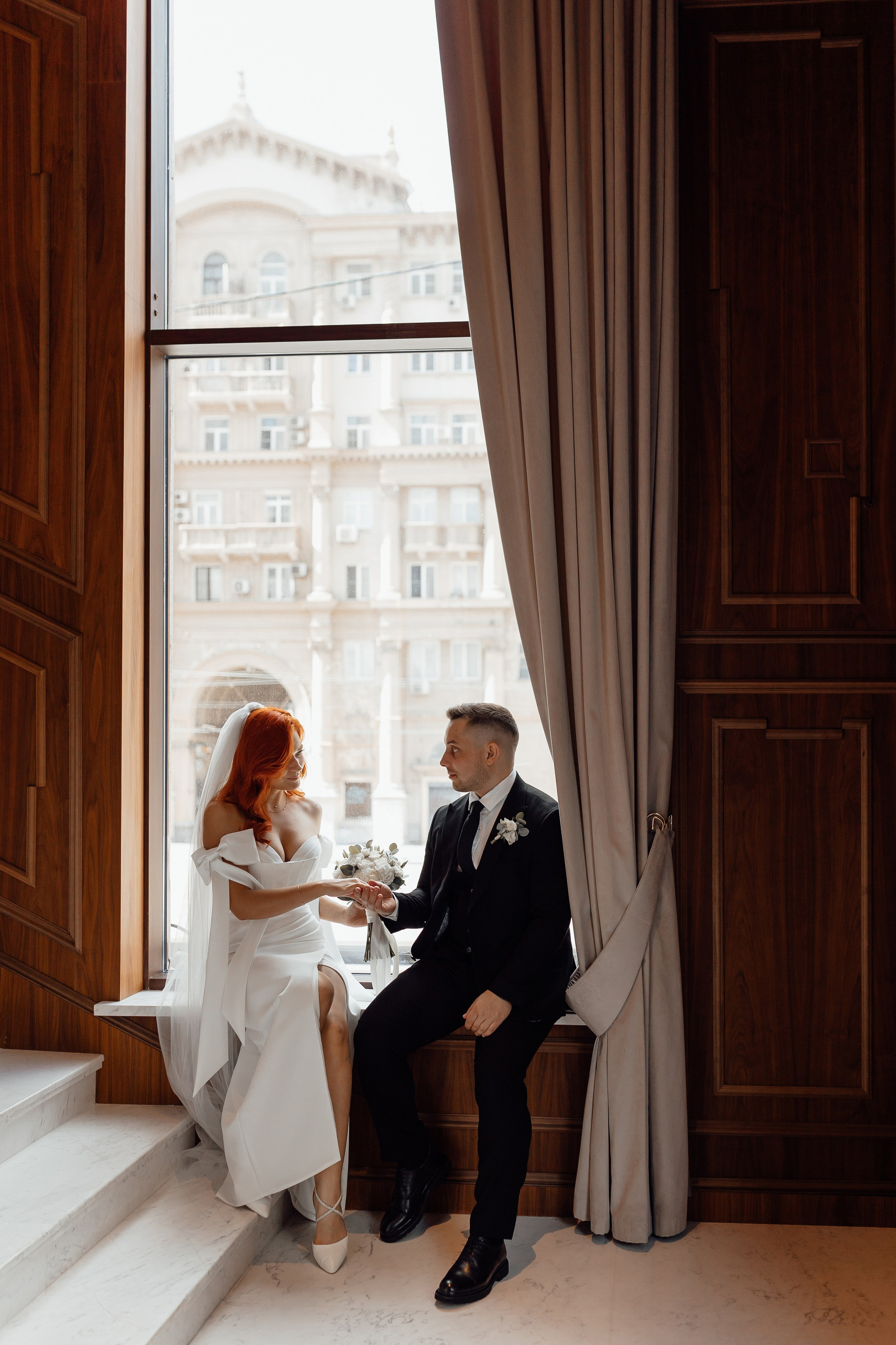 свадебная фотосессия в отеле marriott imperial plaza