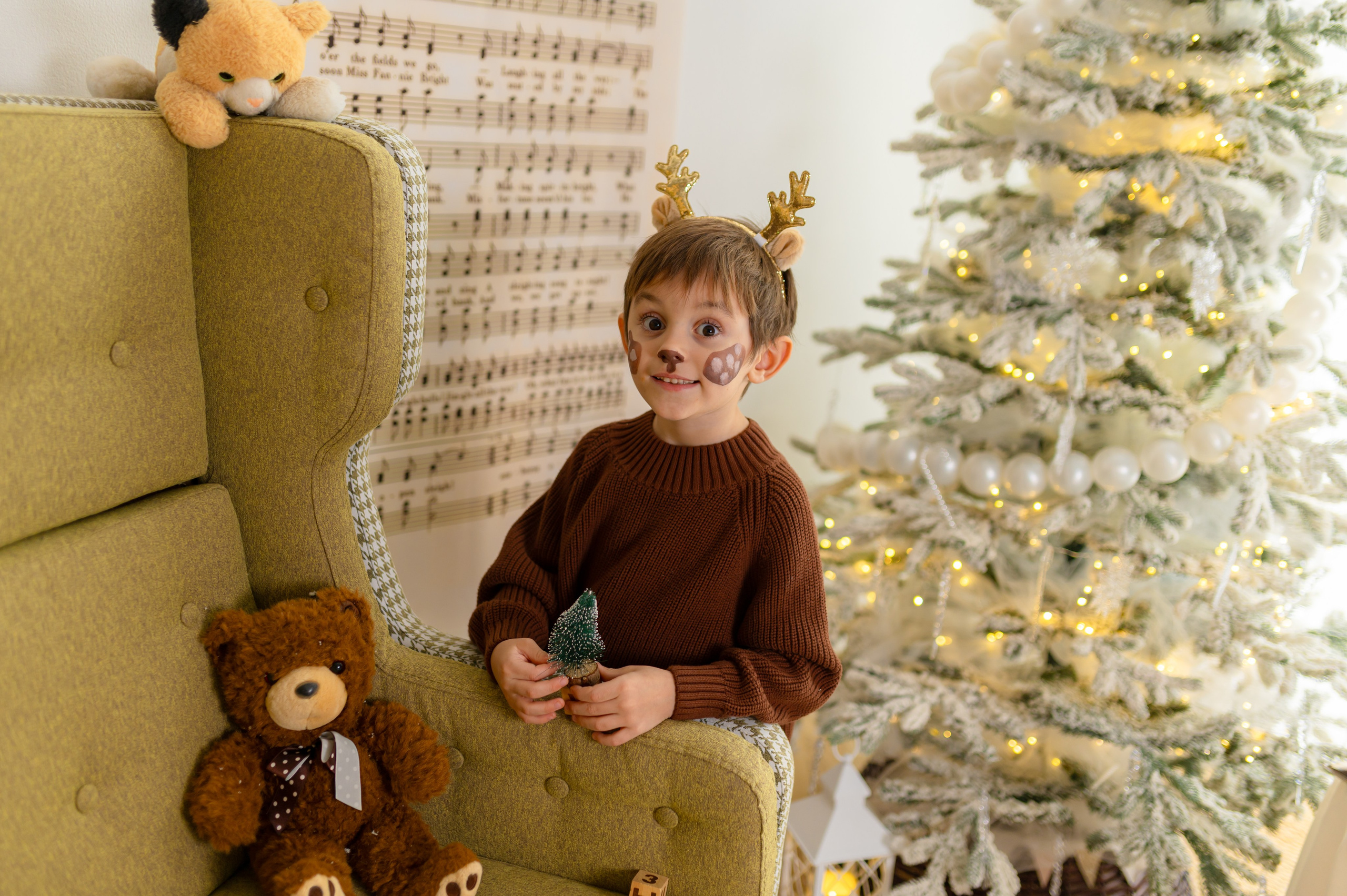 Новый год 2025-2026. Детский фотограф в городе Жуковский Алиса Коробанова