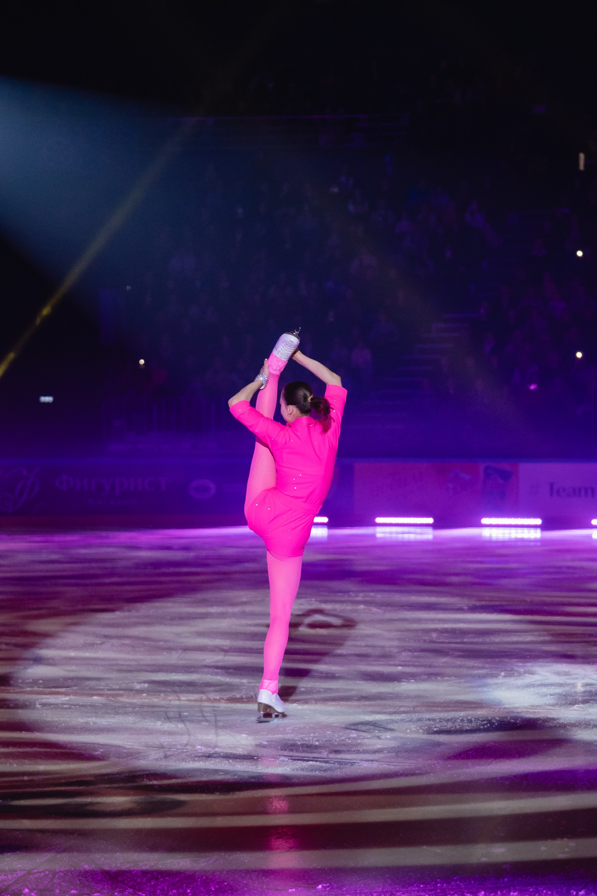Шоу «Чемпионы на льду» в Новосибирске. Воробьева Ксения — Спортивный и танцевальный фотограф Новосибирск