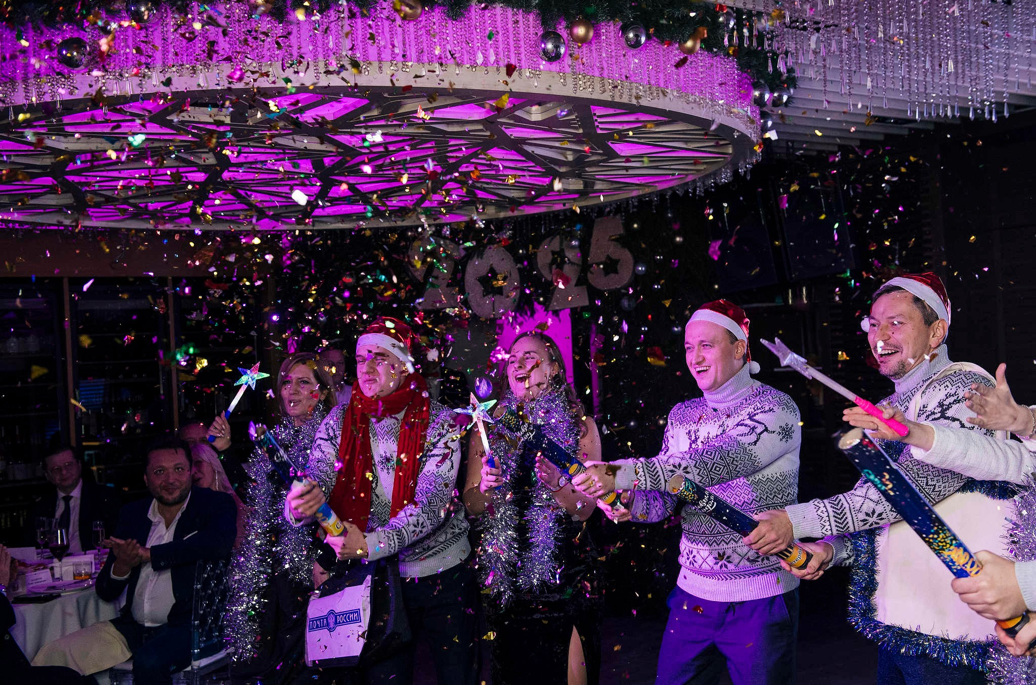Новогодний корпоратив компании «Селигдар». 2024. Фотограф Михаил Мордасов, Сочи. Мероприятия, портреты, спорт, репортаж