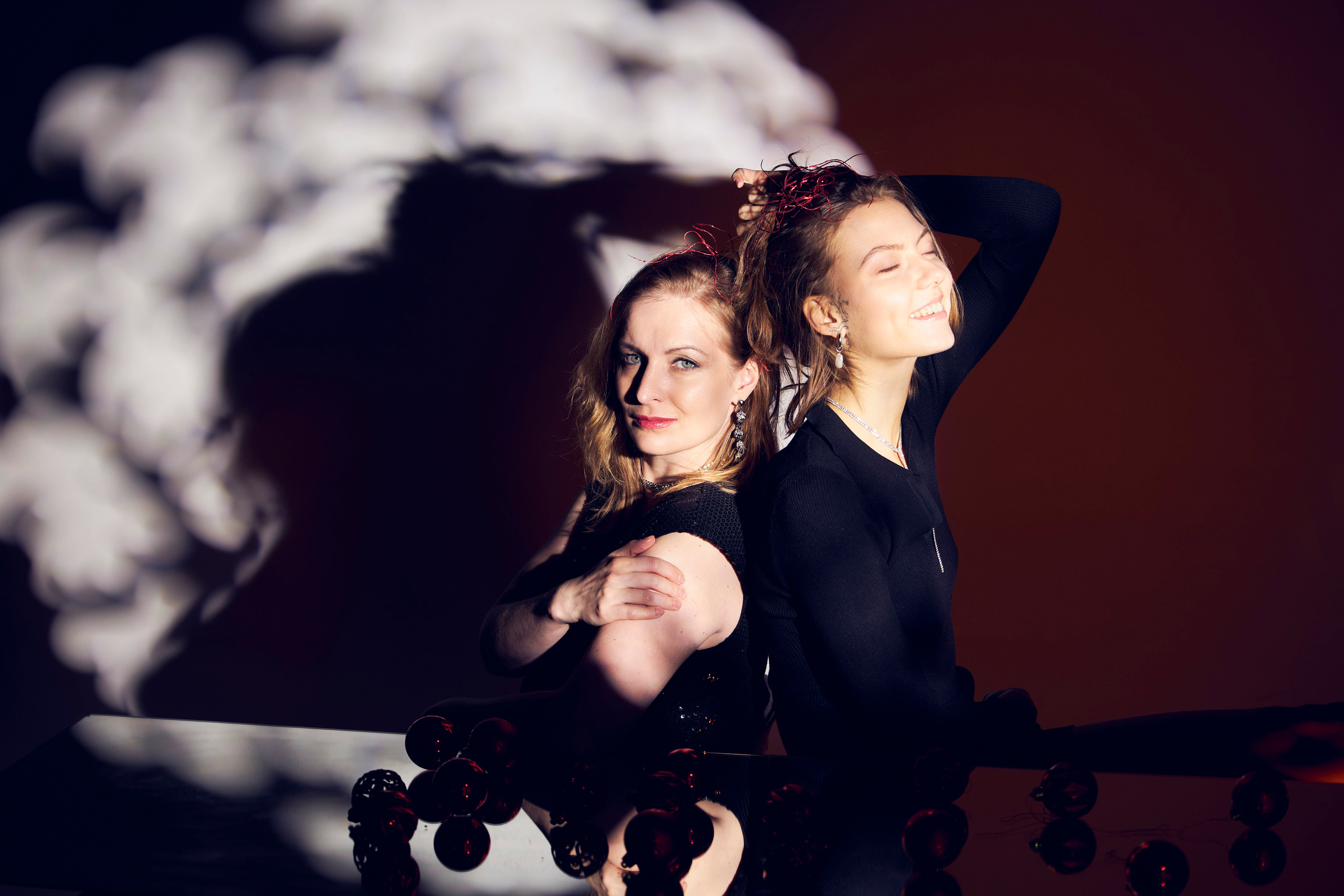 Фотосессия в новогодних декорациях для Оли. Анна Потявина. Фотограф Москва