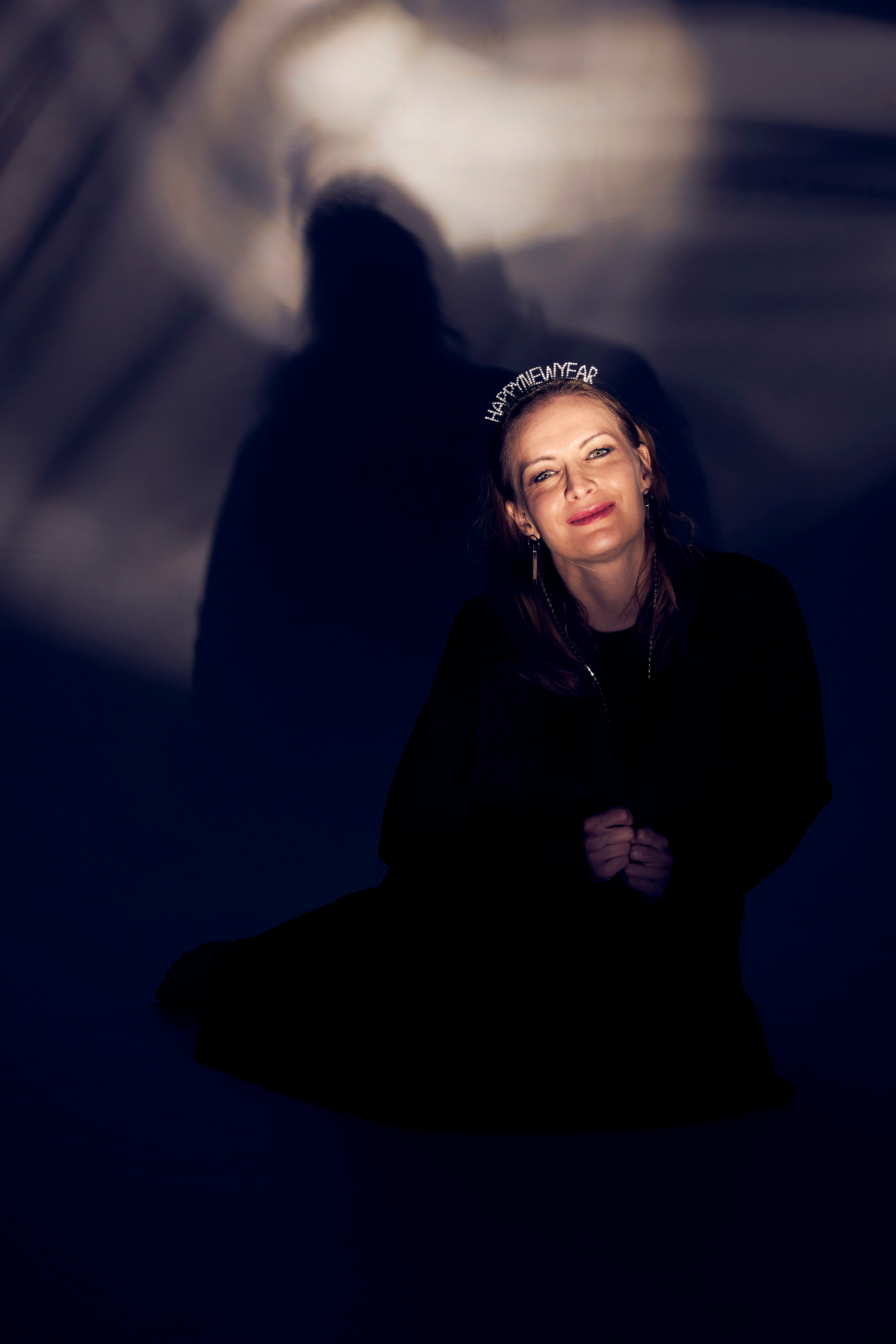 Фотосессия в новогодних декорациях для Оли. Анна Потявина. Фотограф Москва