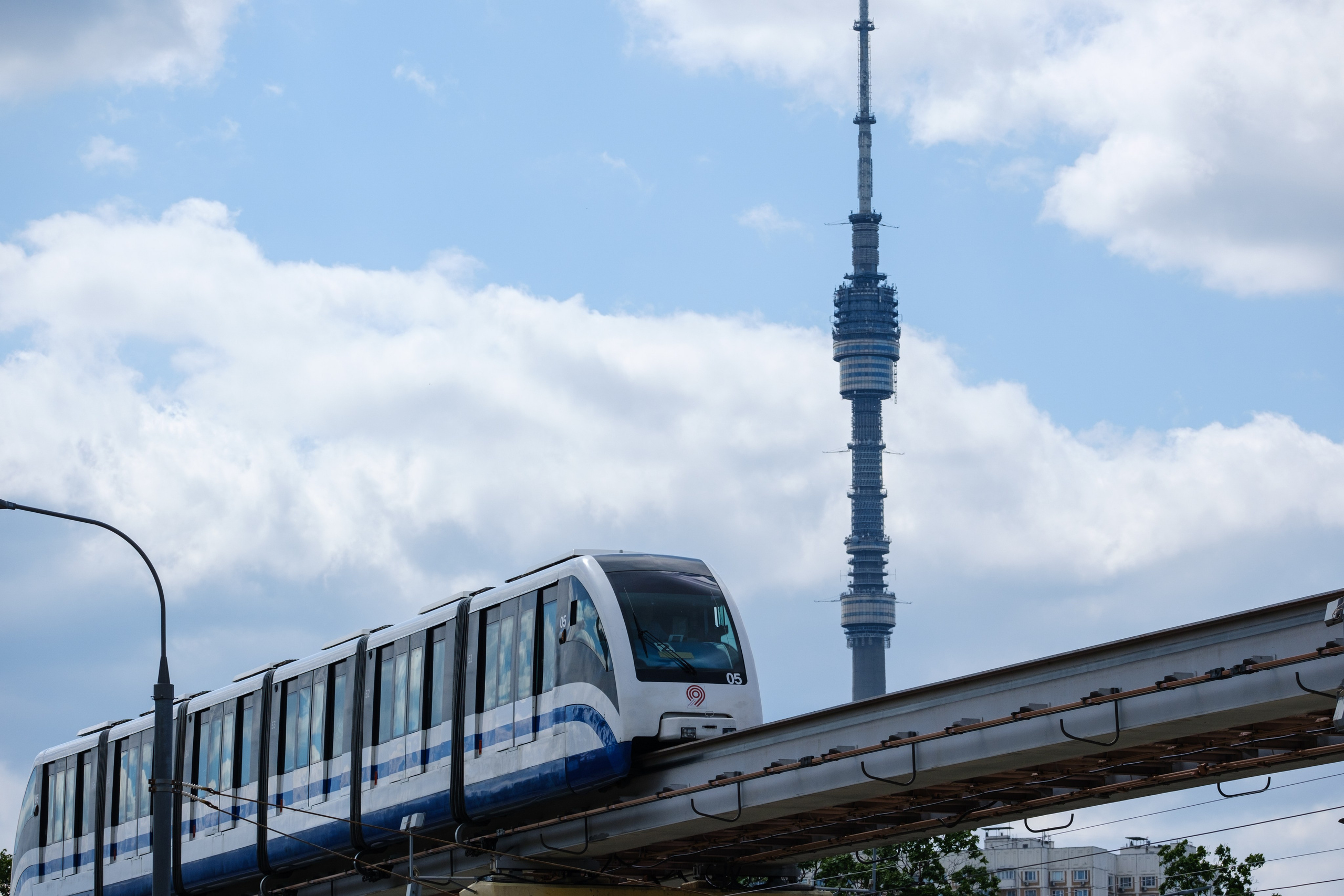 Московский монорельс. Сайт фотографа Дмитрия Батенёва