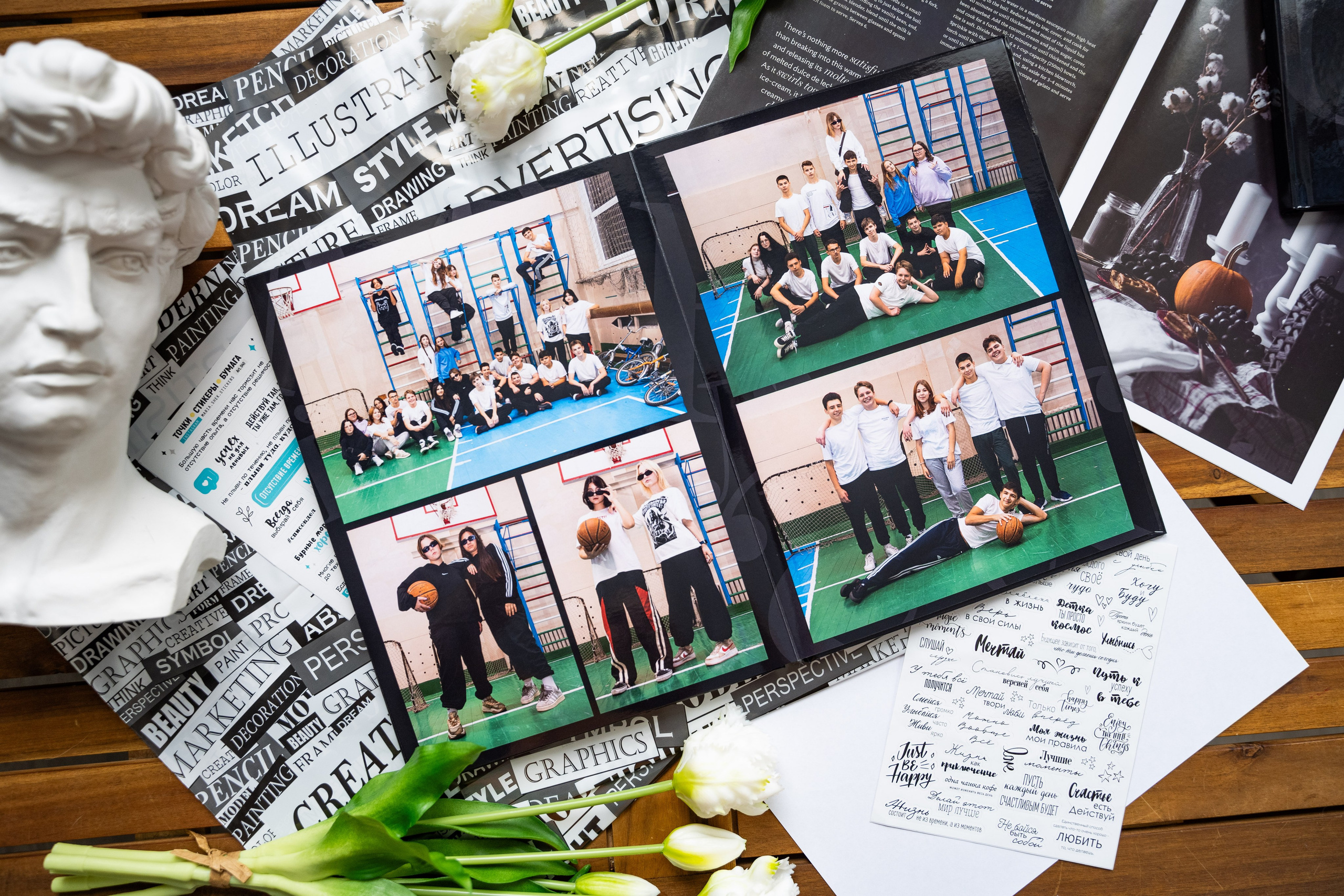 Оживающий альбом старшая школа. Выпускные альбомы в Подольске Москве и МО