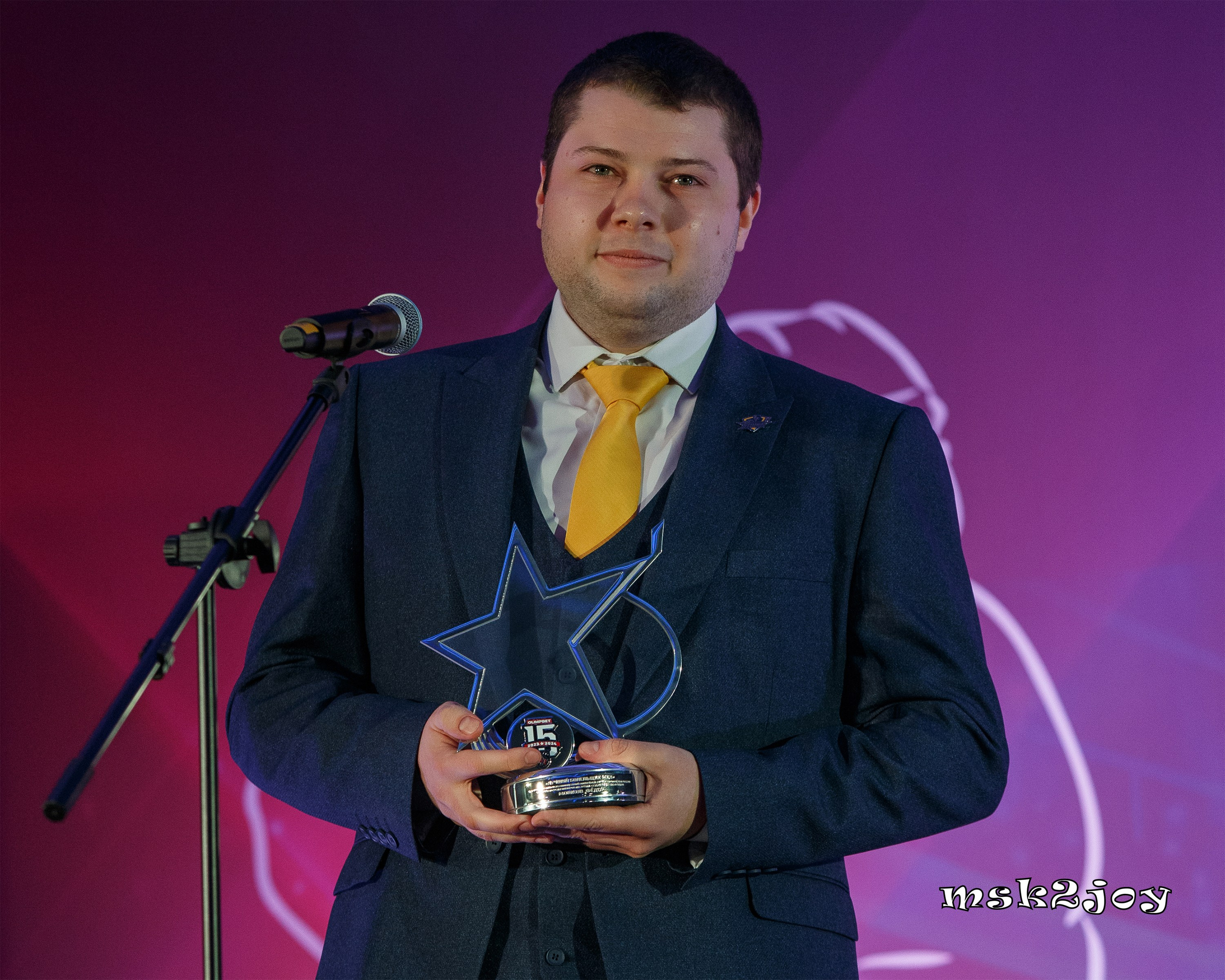 Лучший болельщик МХЛ сезона 2023-2024 - Фёдор Мошков («Атлант»)