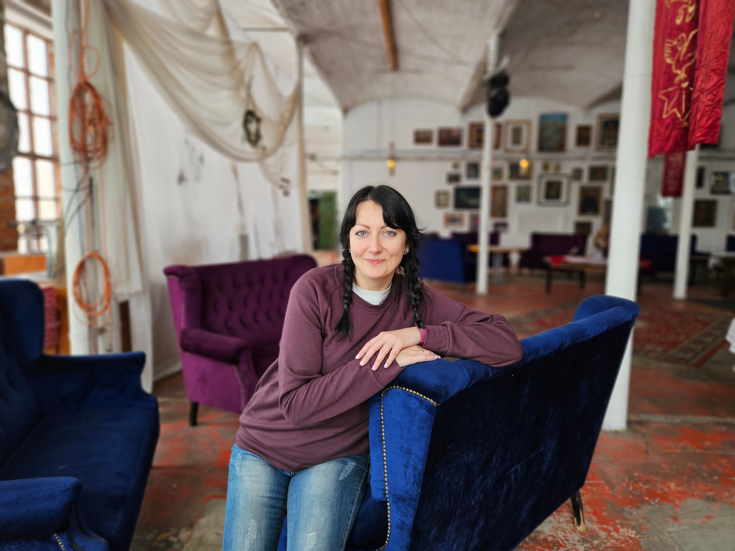 МАСЛЕНИЦА В АРТ-РЕЗИДЕНЦИИ ГУСЛИЦА: ИНТРО. Художник Анастасия Кисткина, Петербург