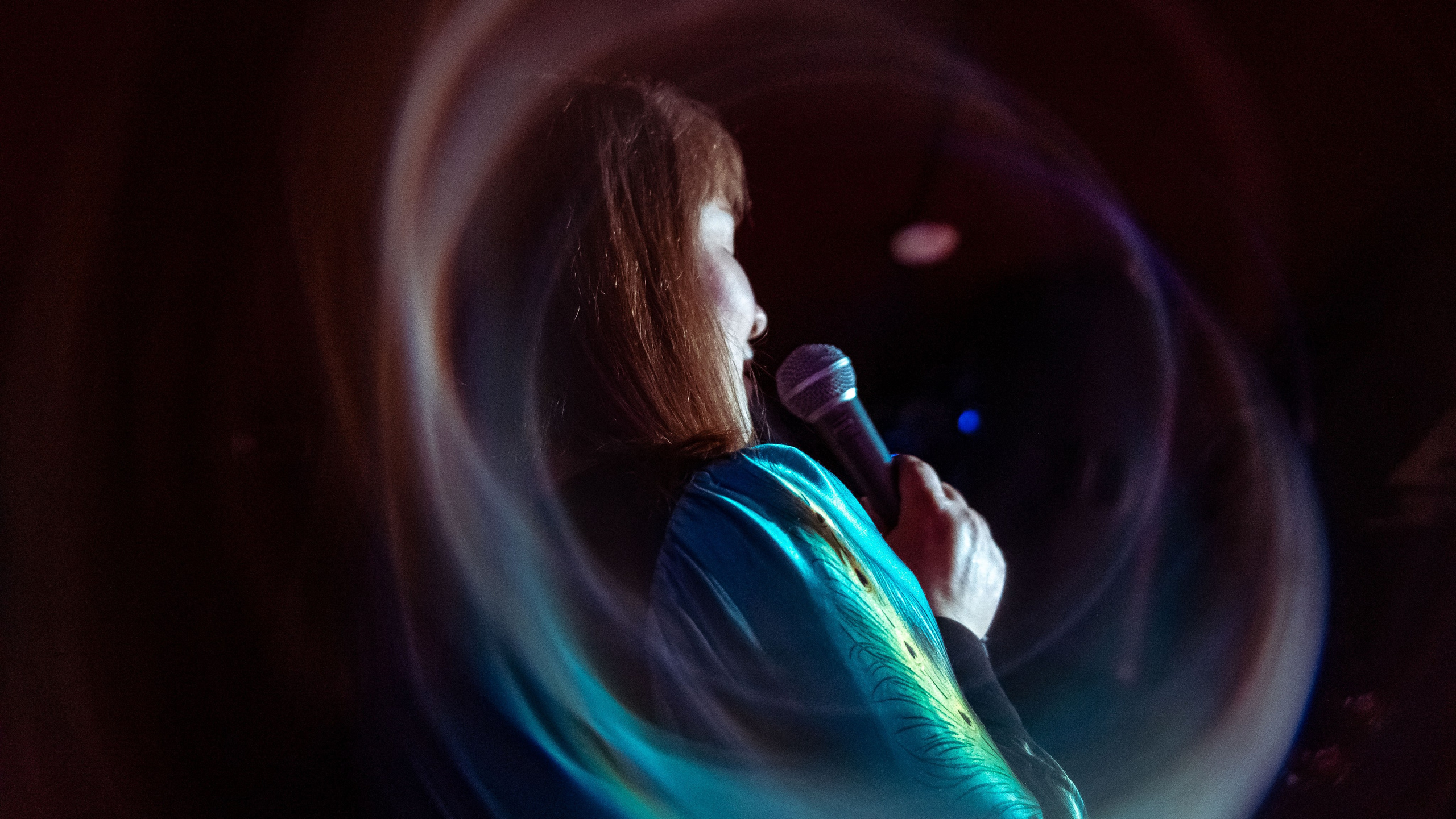 Репортажные фотографии творческого вечера Такие дела, Панда