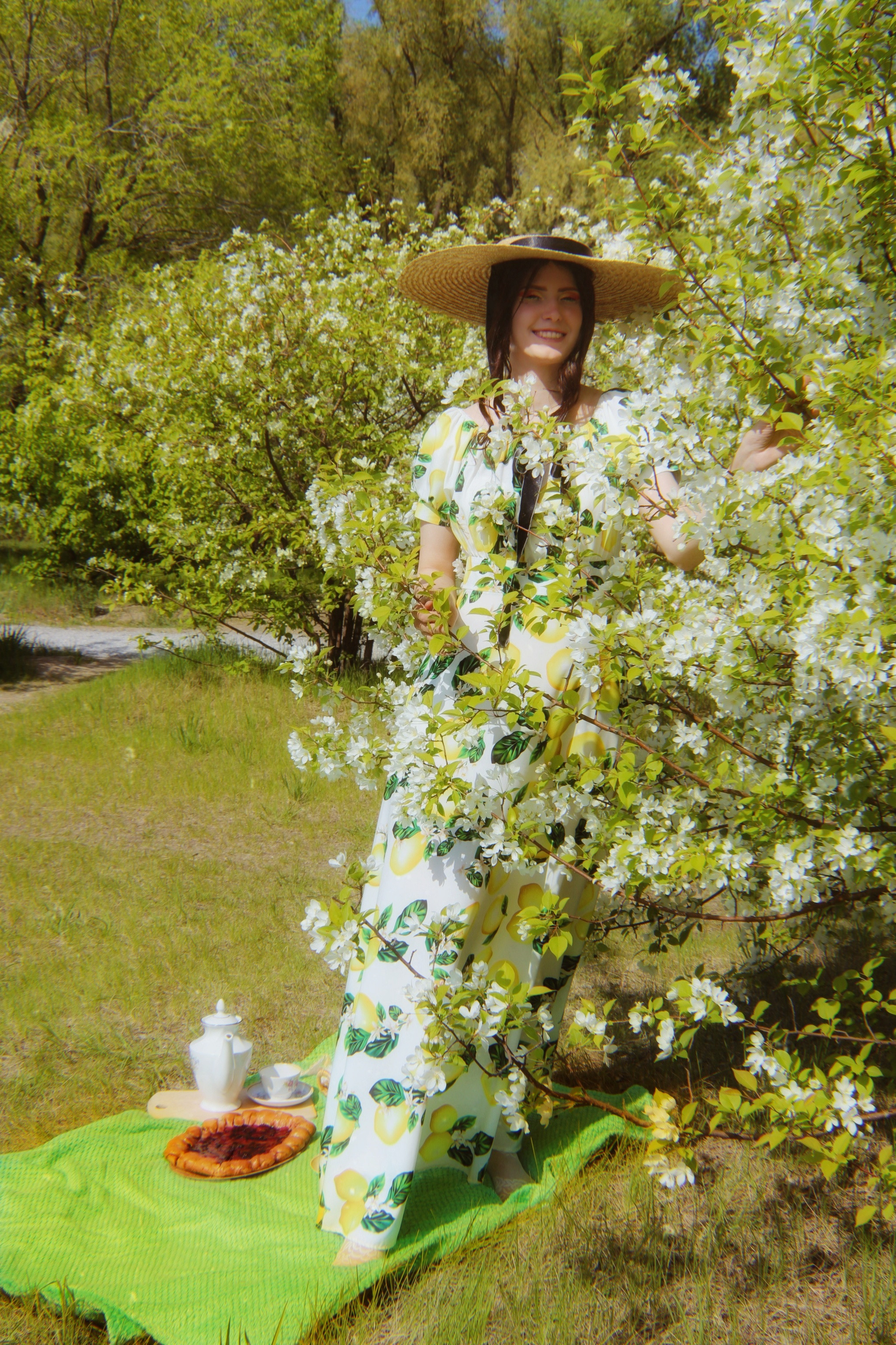 Яблоневый пикник Анны…. Творческая, семейная Фотосъемка ДоброДарова Елена Омск