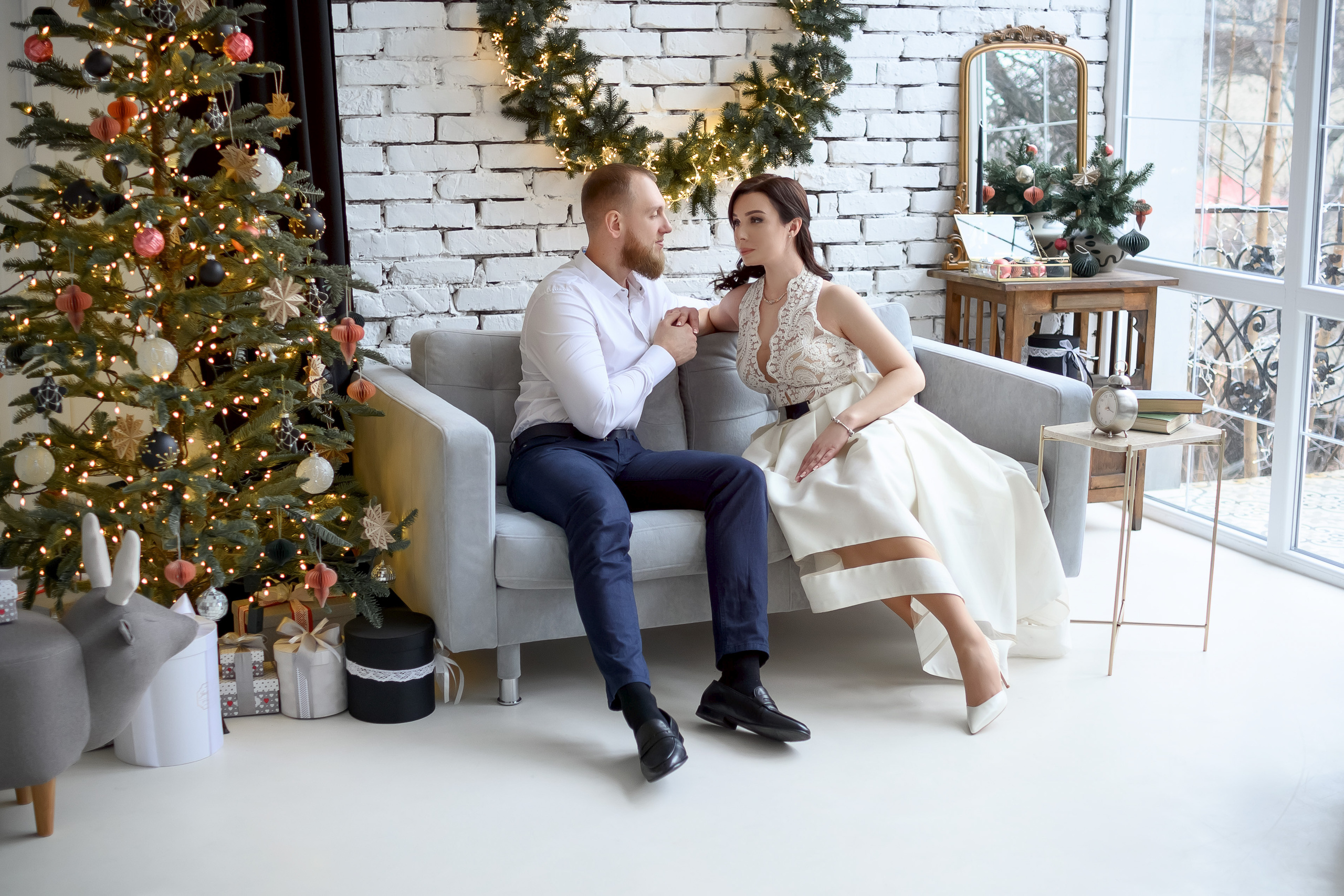 Свадебная фотосъемка в новый год. Юлия Басня семейный и свадебный фотограф в Донецке