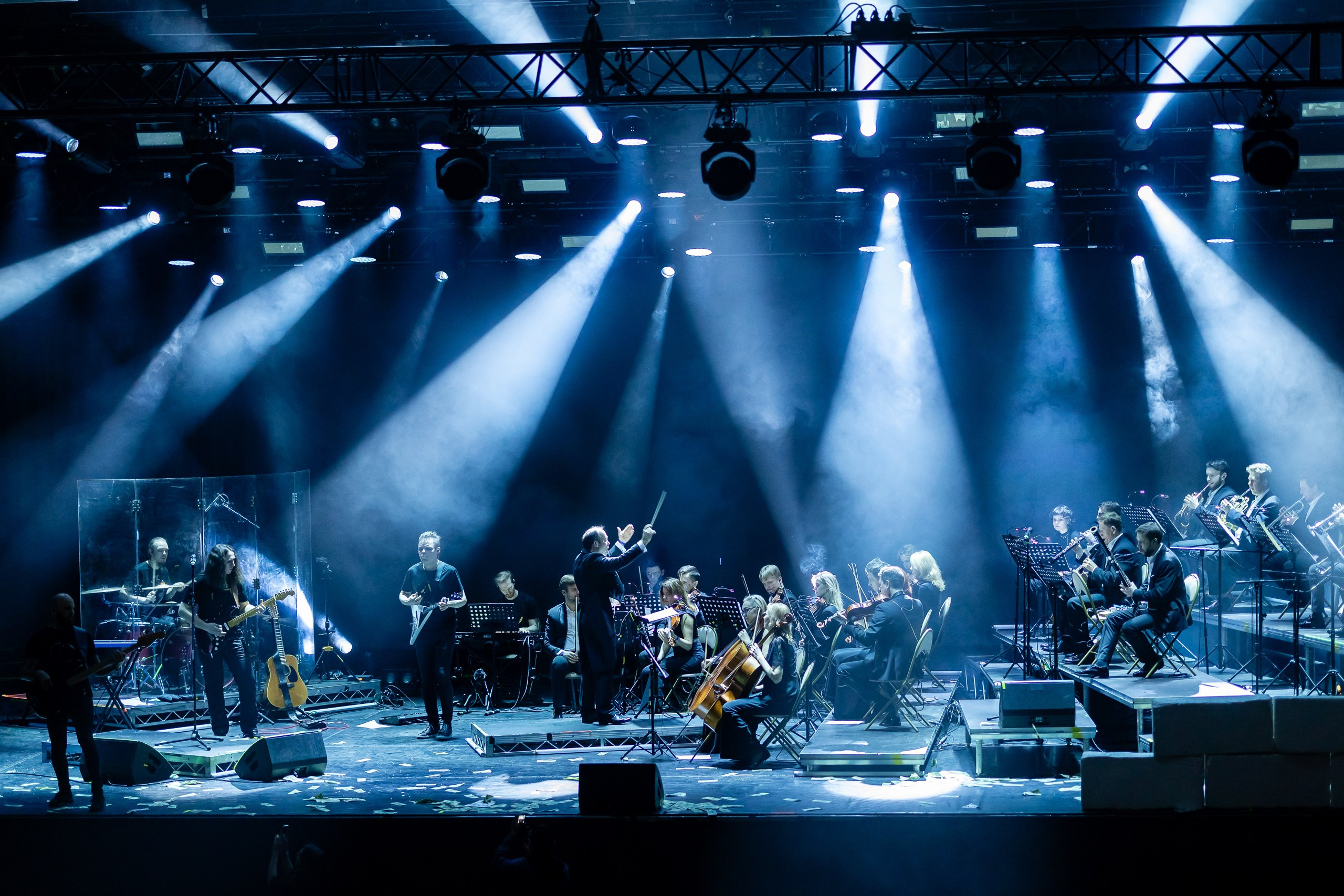 Репортаж с концерта «Симфоническое PINK FLOYD SHOW». Фотограф в Санкт-Петербурге — Сергей Петров