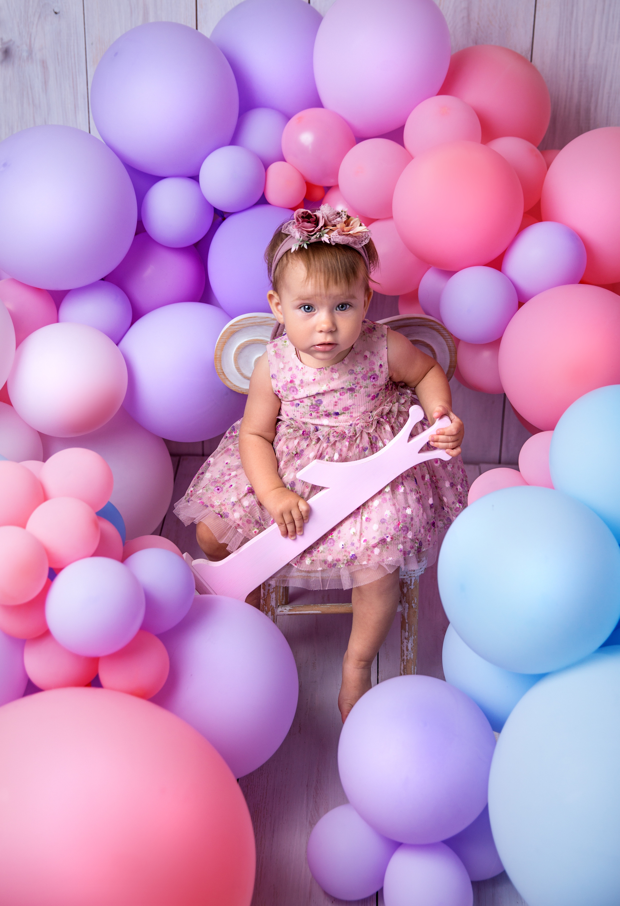 Фотосессия ГОДОВАСИЕ. Фотограф новорожденных, детей до года и беременных в Симферополе