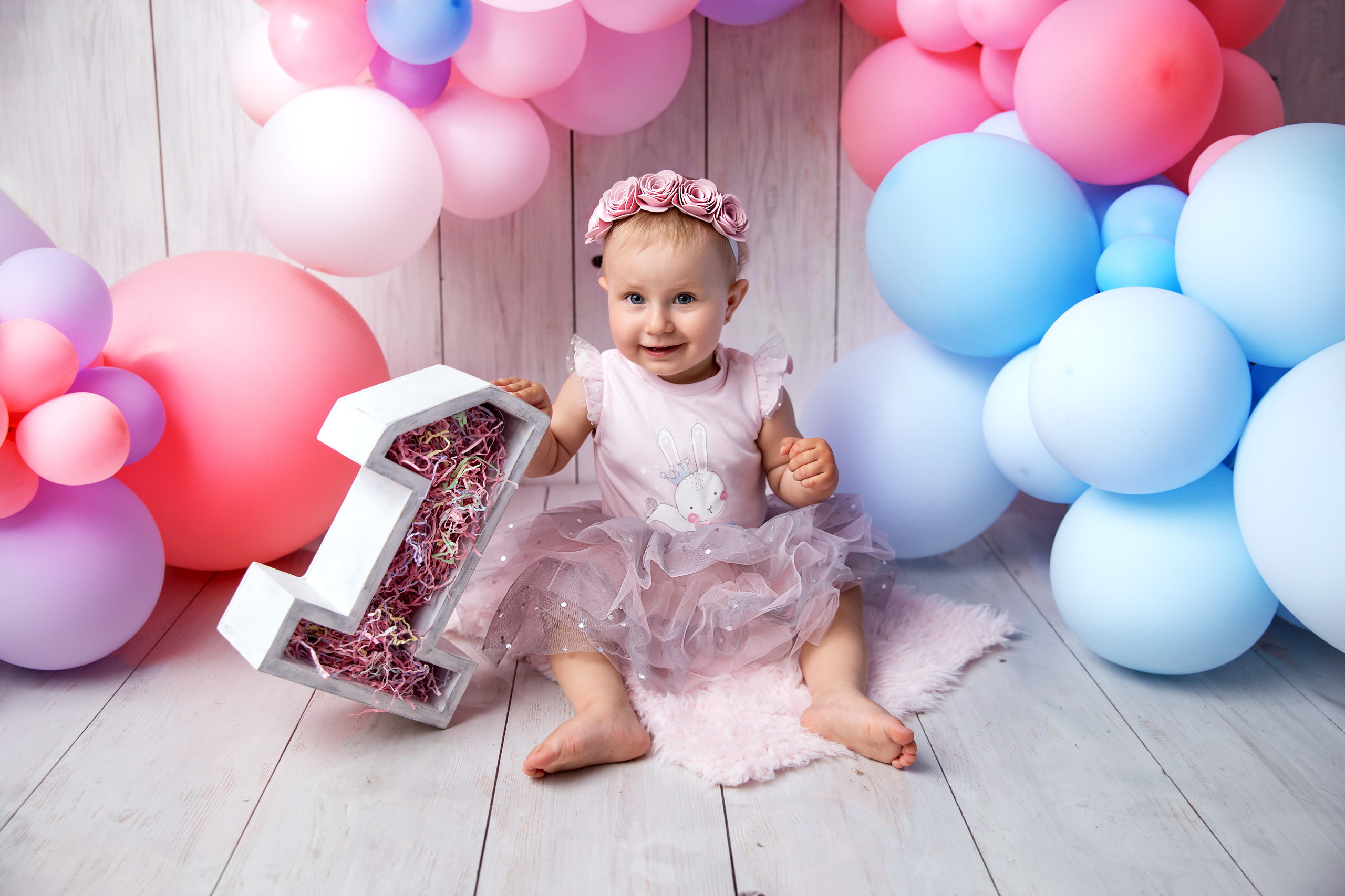 Фотосессия ГОДОВАСИЕ. Фотограф новорожденных, детей до года и беременных в Симферополе