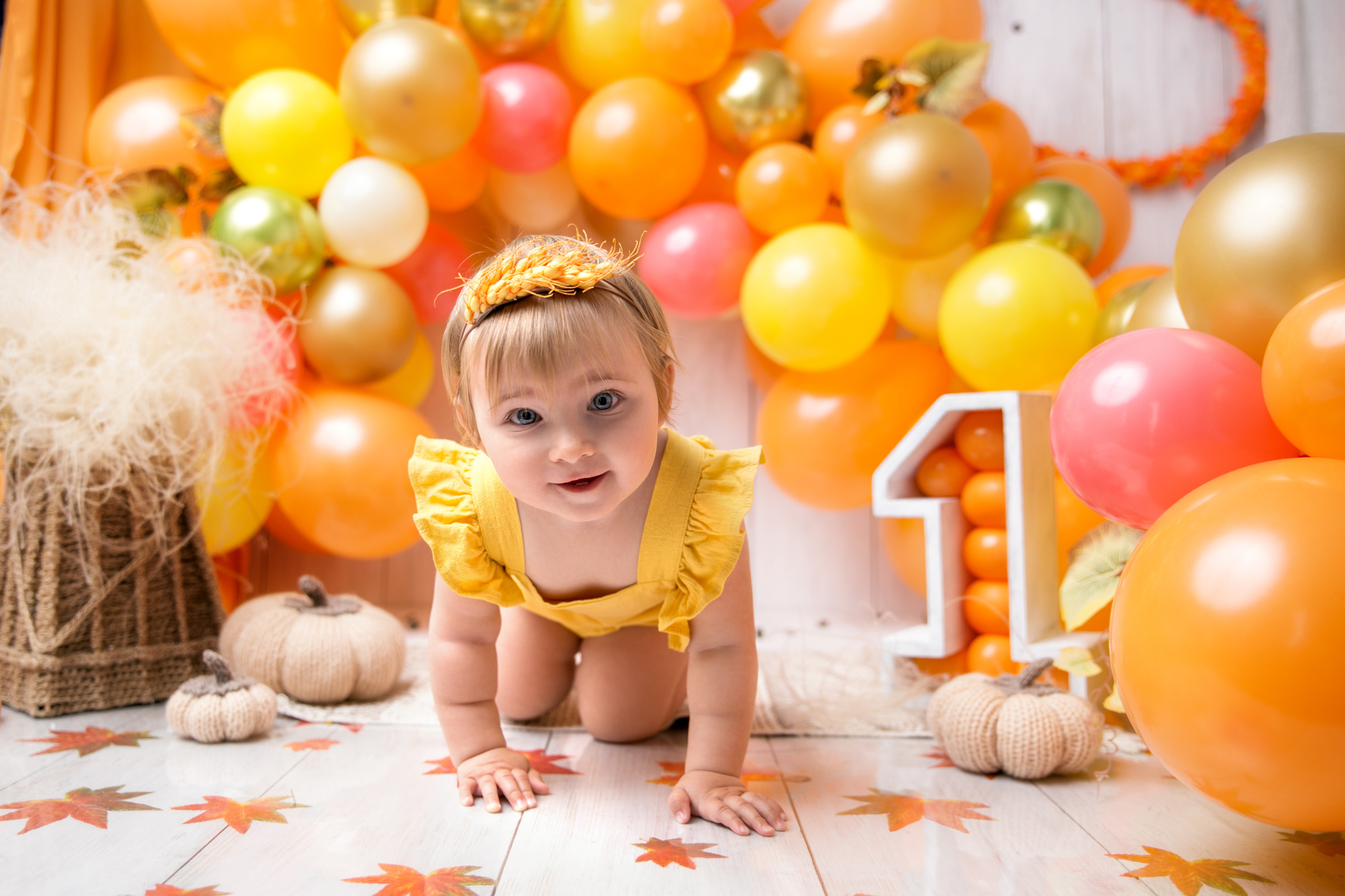 Фотосессия ГОДОВАСИЕ. Фотограф новорожденных, детей до года и беременных в Симферополе