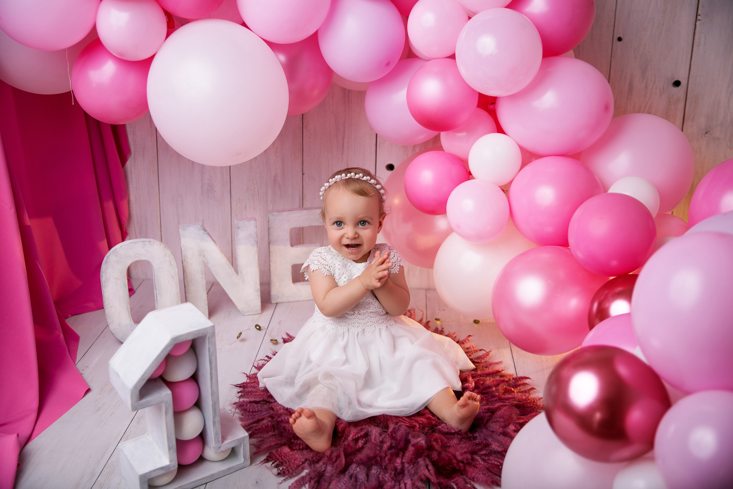 Фотосессия ГОДОВАСИЕ. Фотограф новорожденных, детей до года и беременных в Симферополе