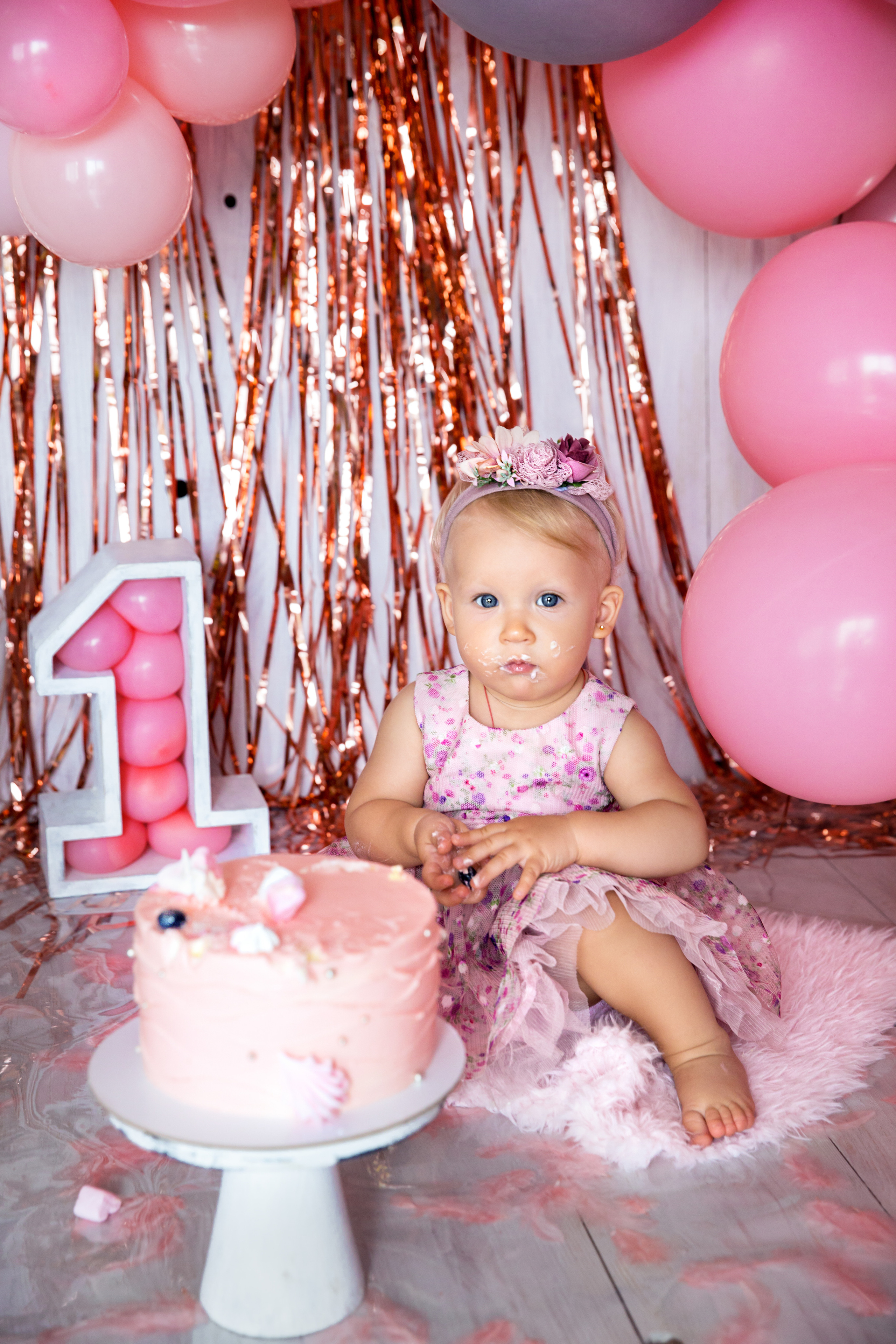 Фотосессия ГОДОВАСИЕ. Фотограф новорожденных, детей до года и беременных в Симферополе