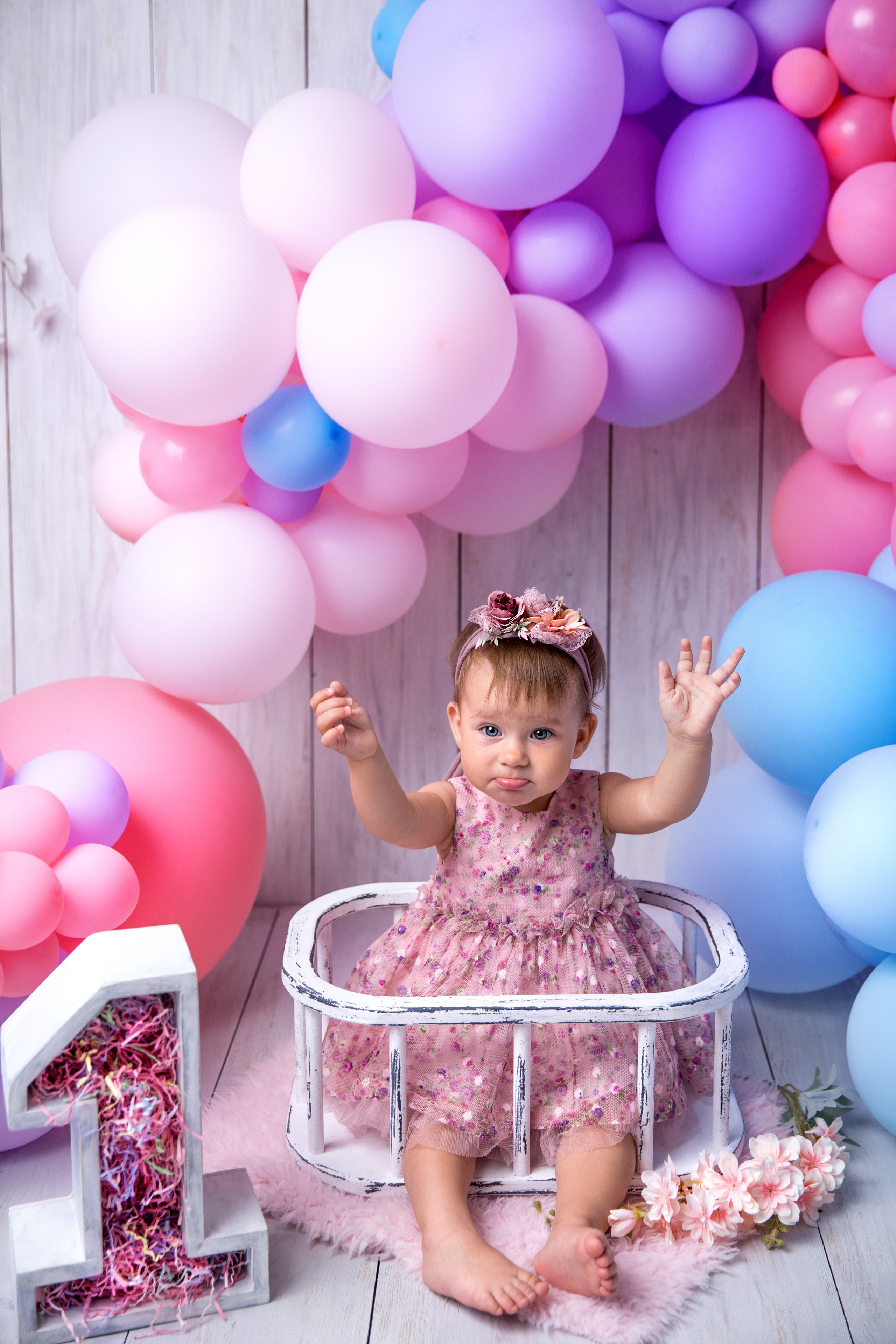 Фотосессия ГОДОВАСИЕ. Фотограф новорожденных, детей до года и беременных в Симферополе