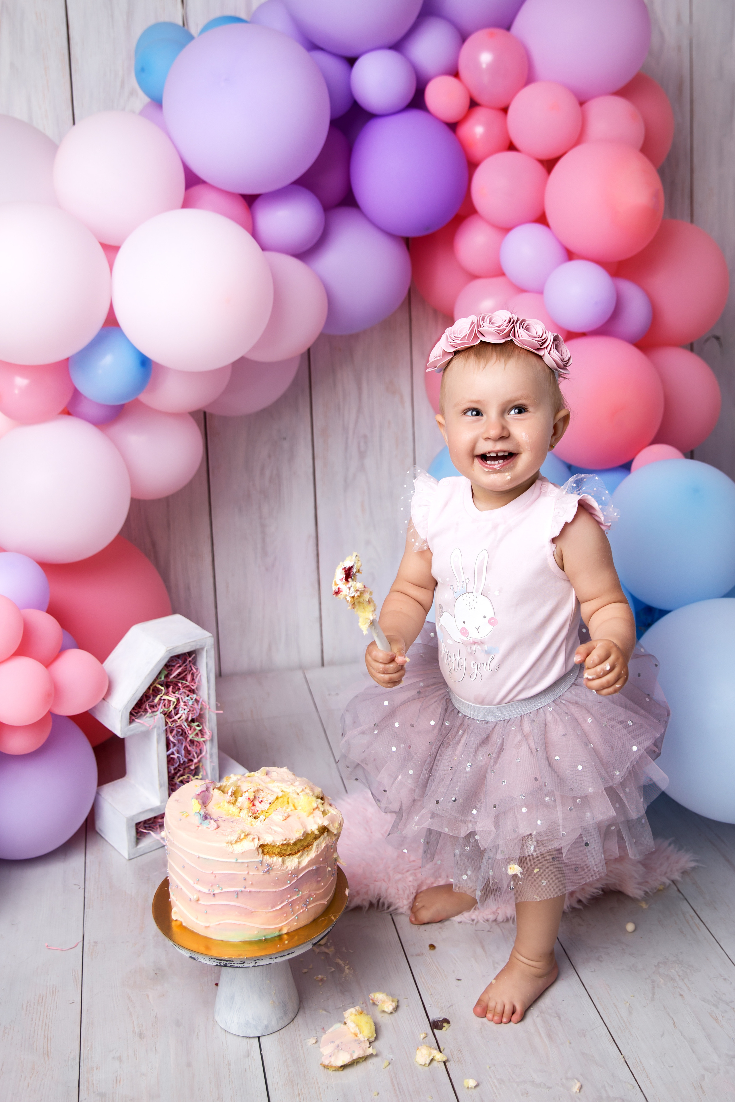 Фотосессия ГОДОВАСИЕ. Фотограф новорожденных, детей до года и беременных в Симферополе