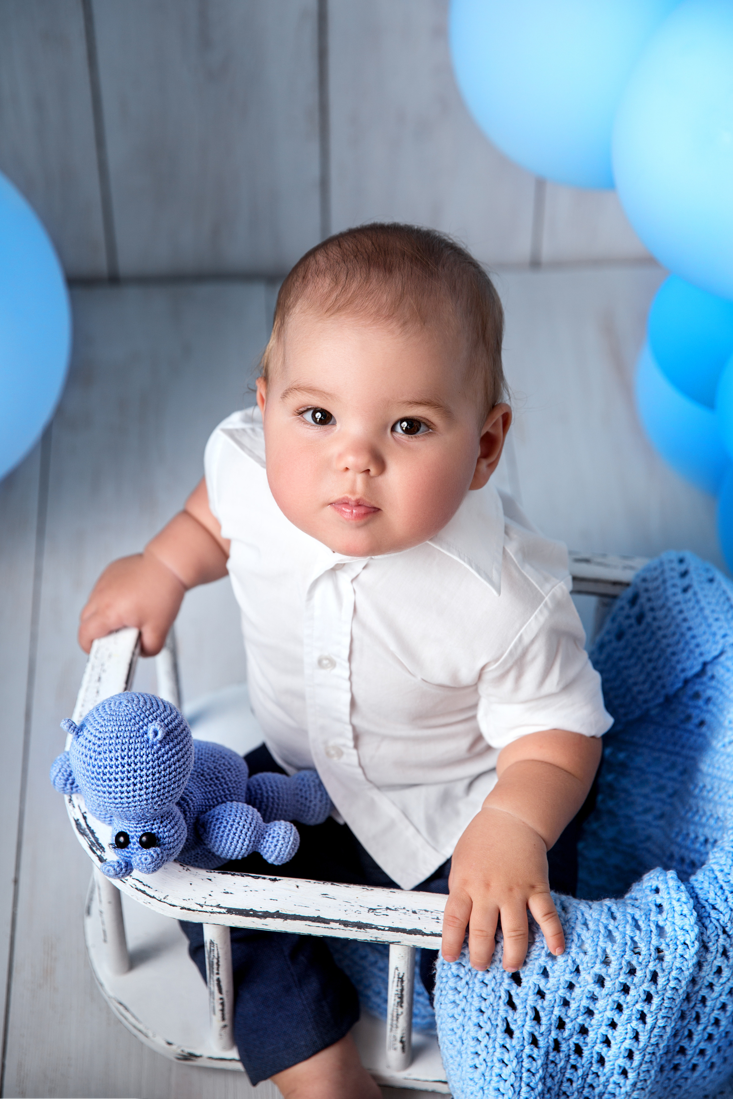 Фотосессия ГОДОВАСИЕ. Фотограф новорожденных, детей до года и беременных в Симферополе