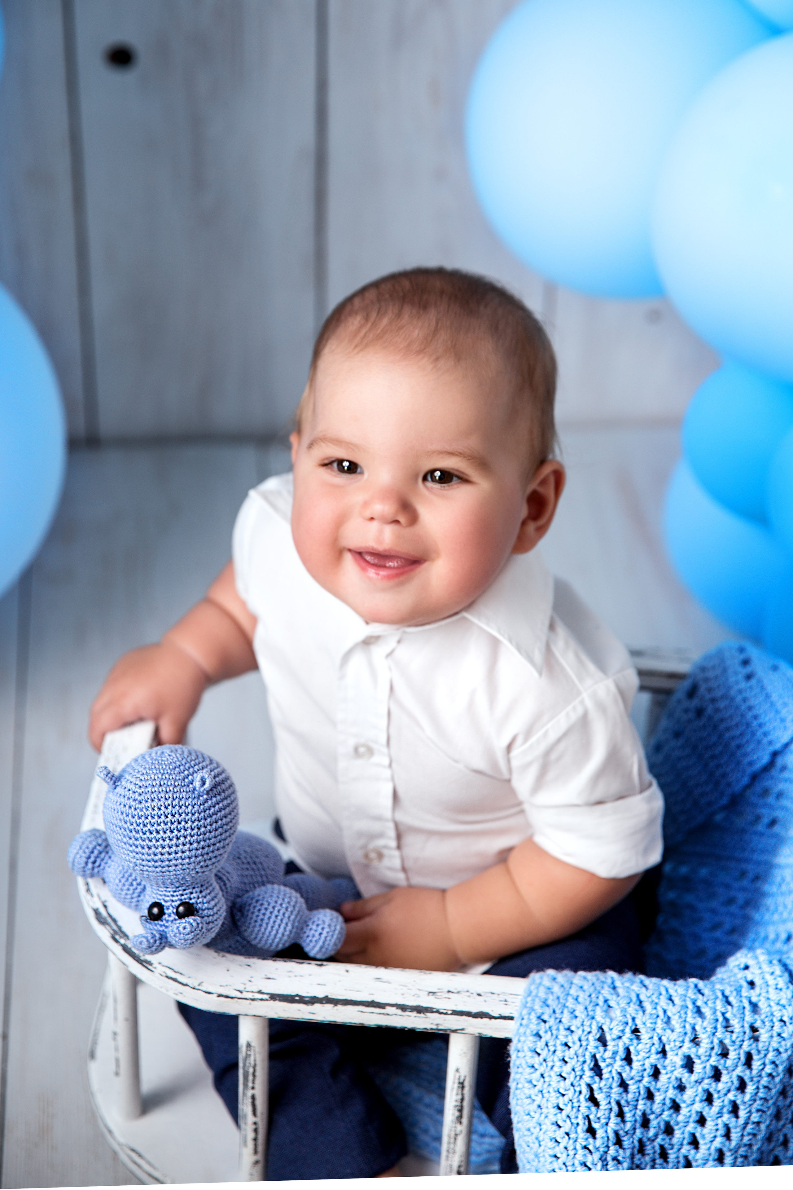 Фотосессия ГОДОВАСИЕ. Фотограф новорожденных, детей до года и беременных в Симферополе