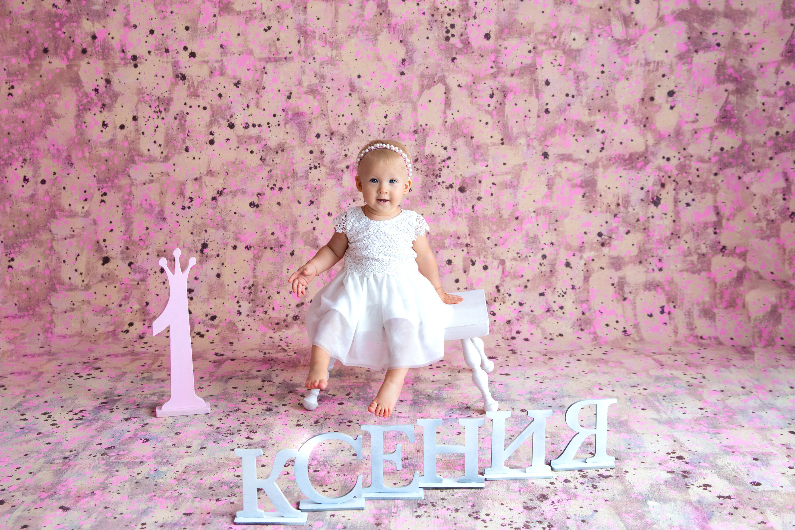 Фотосессия ГОДОВАСИЕ. Фотограф новорожденных, детей до года и беременных в Симферополе