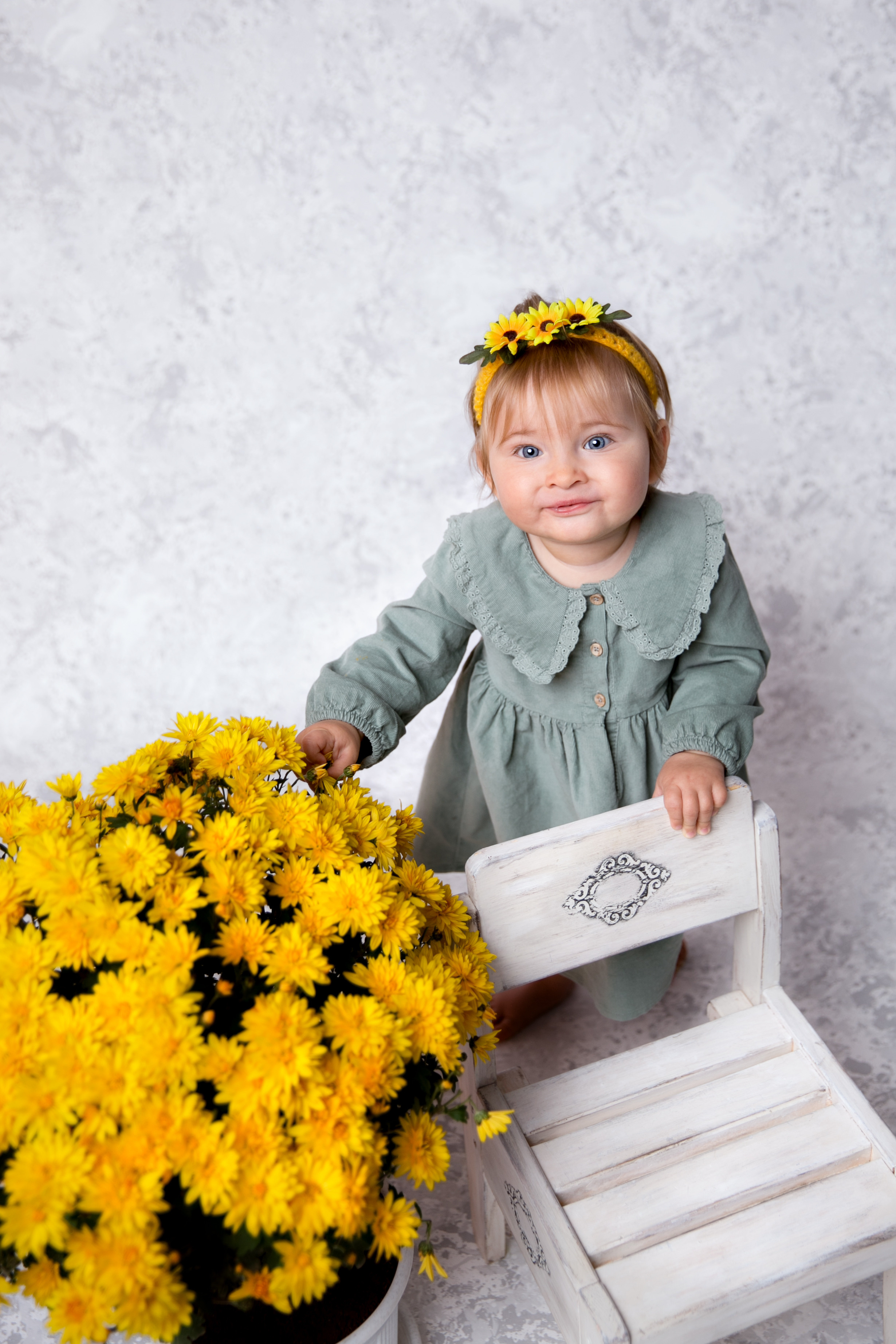 Фотосессия ГОДОВАСИЕ. Фотограф новорожденных, детей до года и беременных в Симферополе