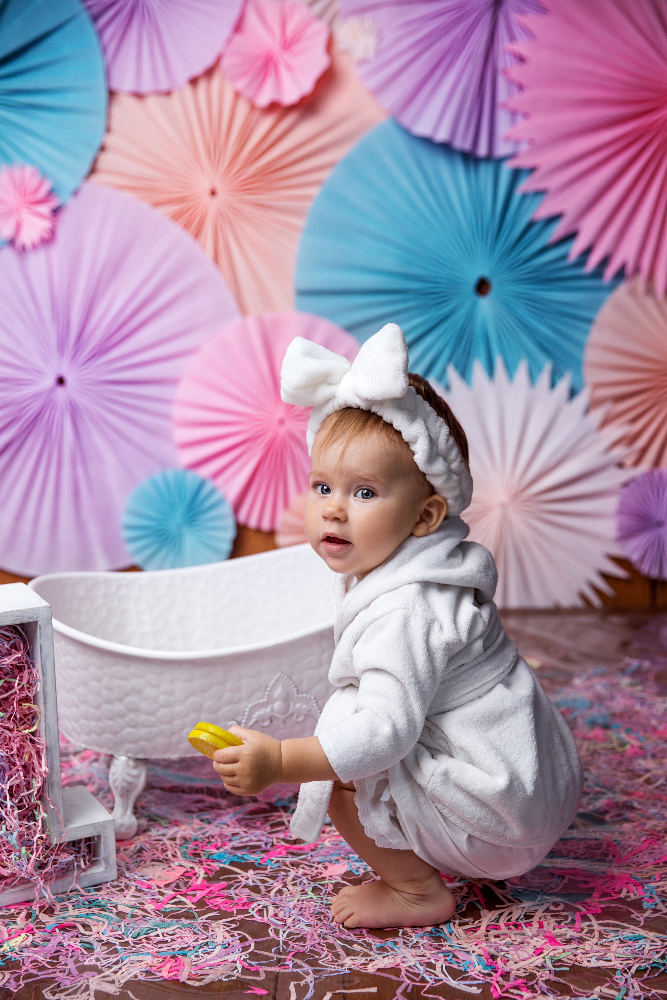 Фотосессия ГОДОВАСИЕ. Фотограф новорожденных, детей до года и беременных в Симферополе