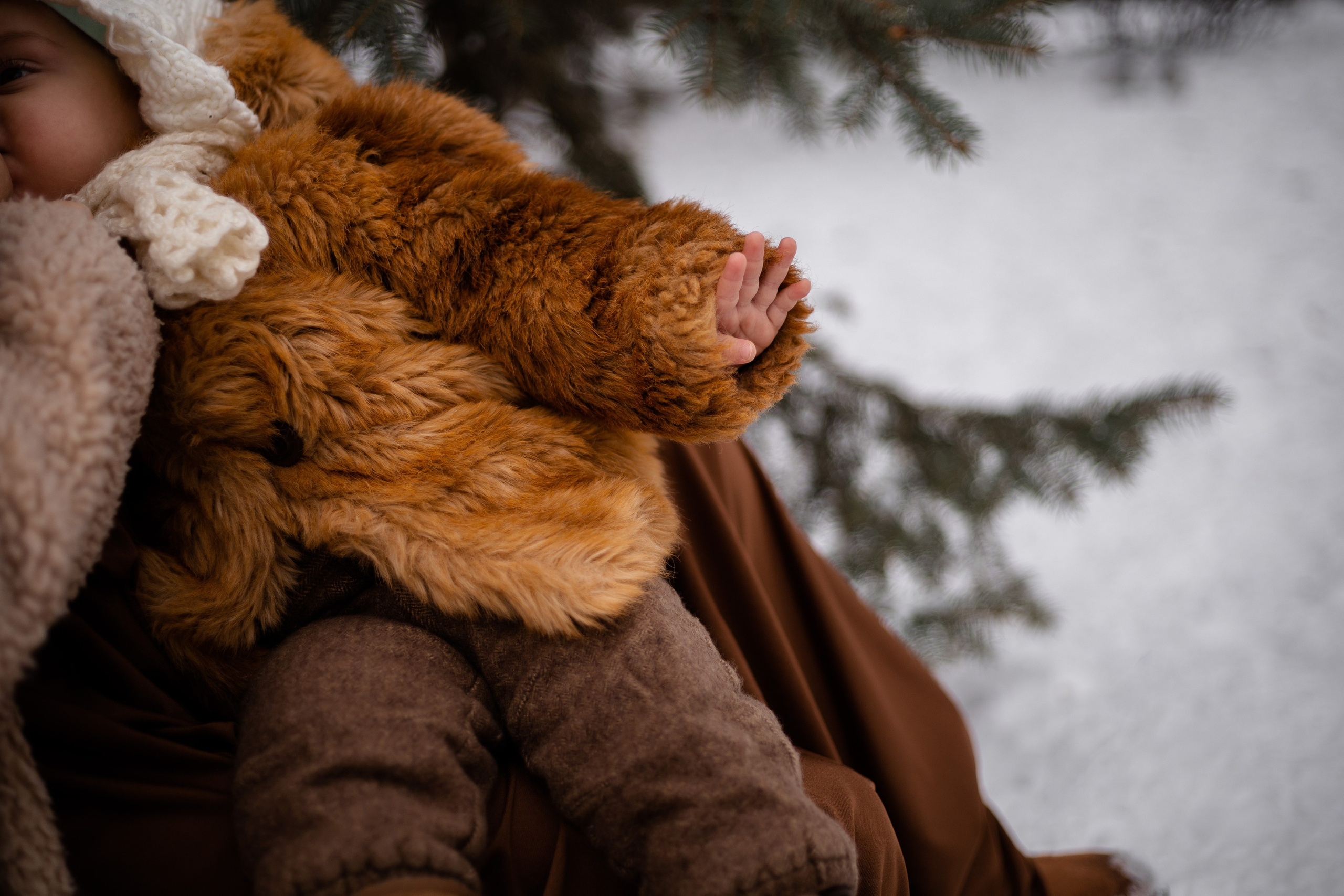 Зима. Мама и малыш. Семейный фотограф в Саратове Элоиза Ляпина