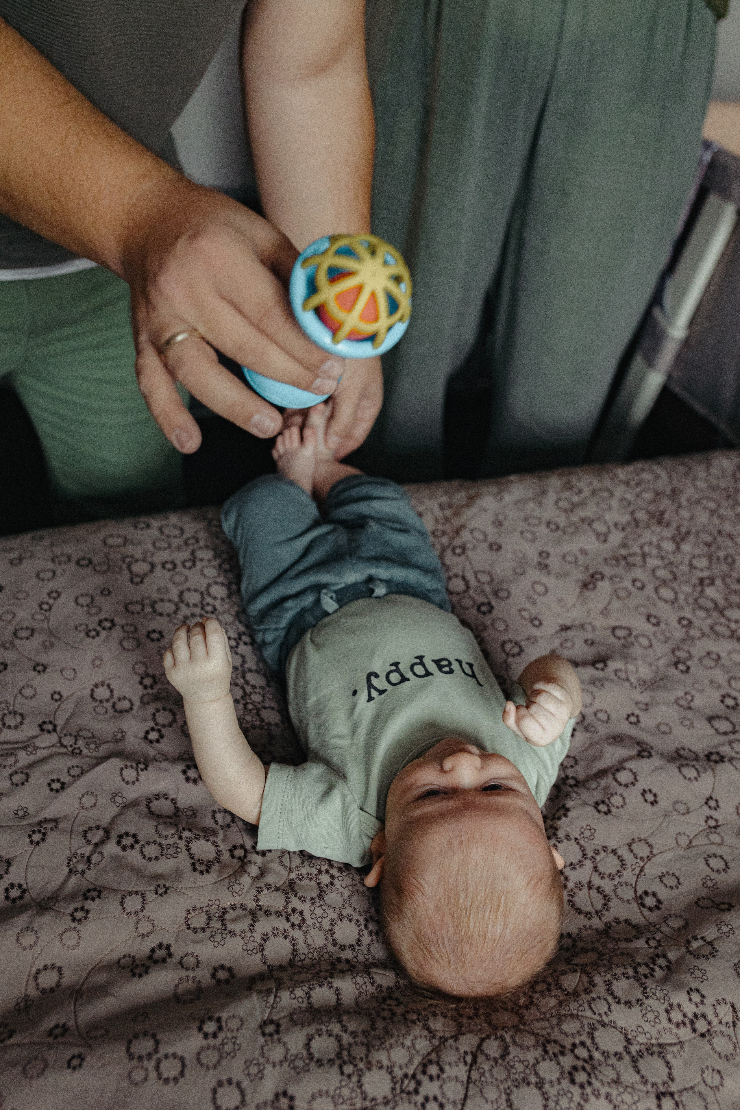 Домашняя семейная фотосессия с малышом. Портретный и семейный фотограф в Москве Мария Рослякова