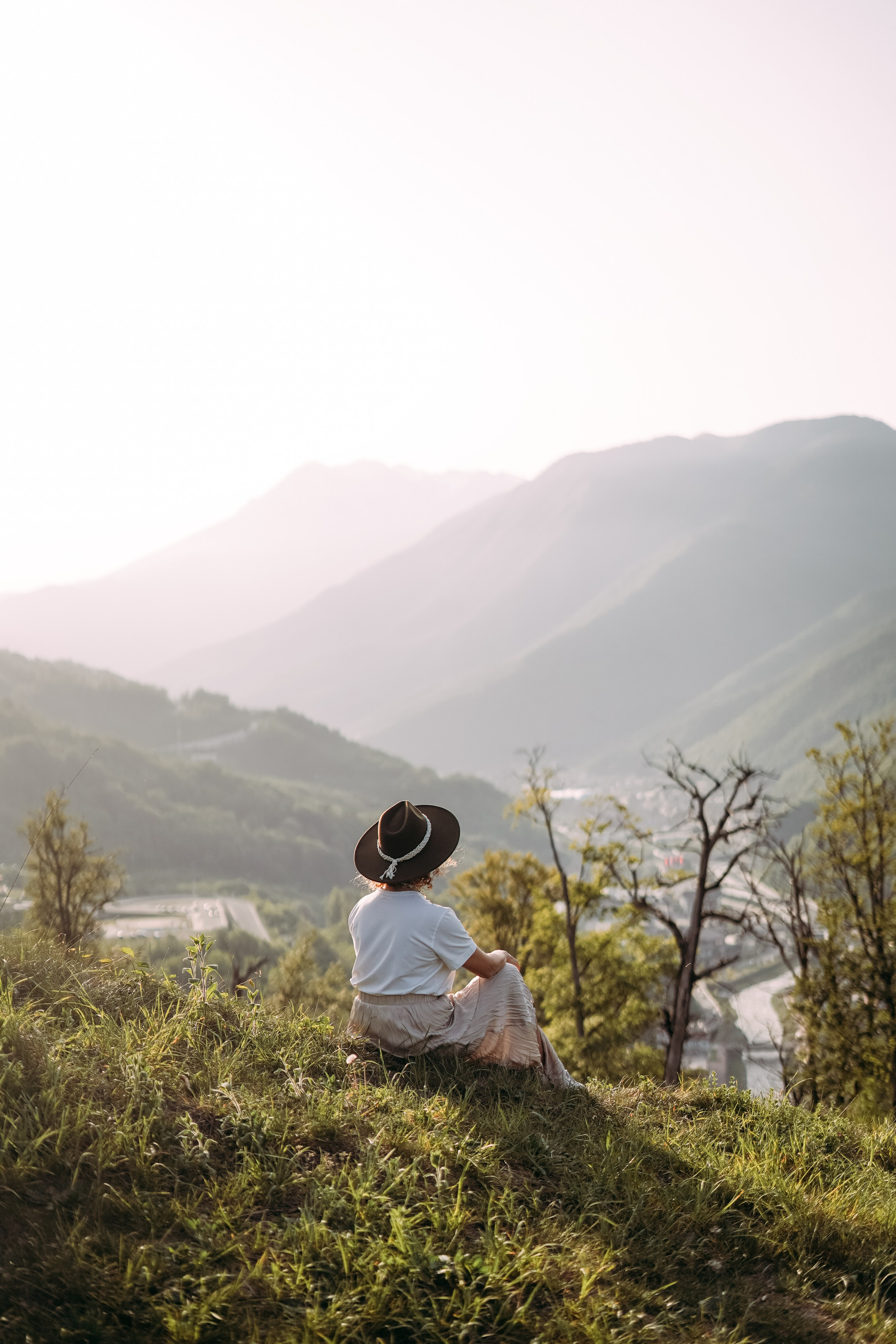Апрель в горах. Фотосессия для Светланы в Красной Поляне. Фотограф в Сочи и Абхазии | Фототуры | September Air
