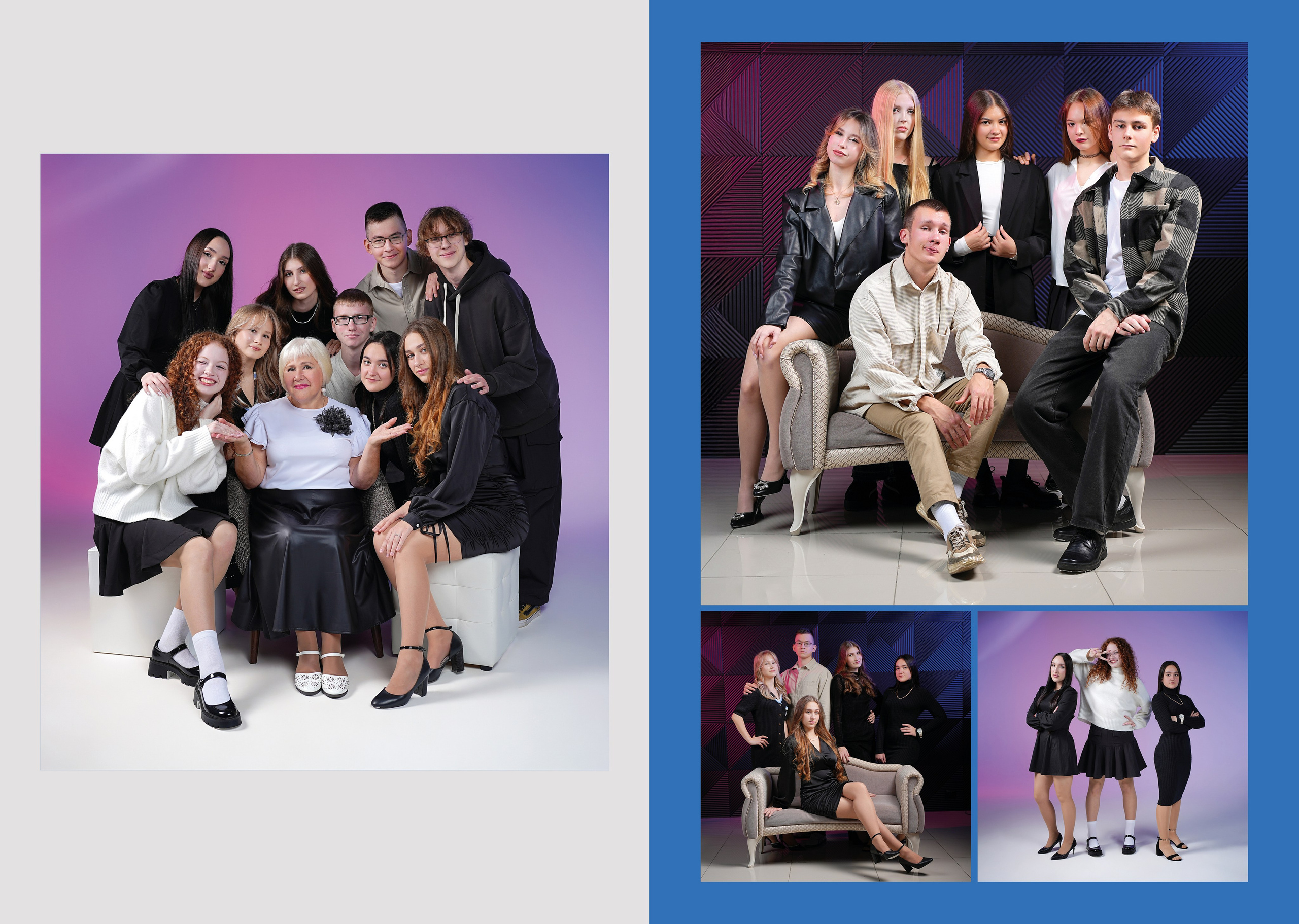 Варианты выпускных альбомов для старших классов