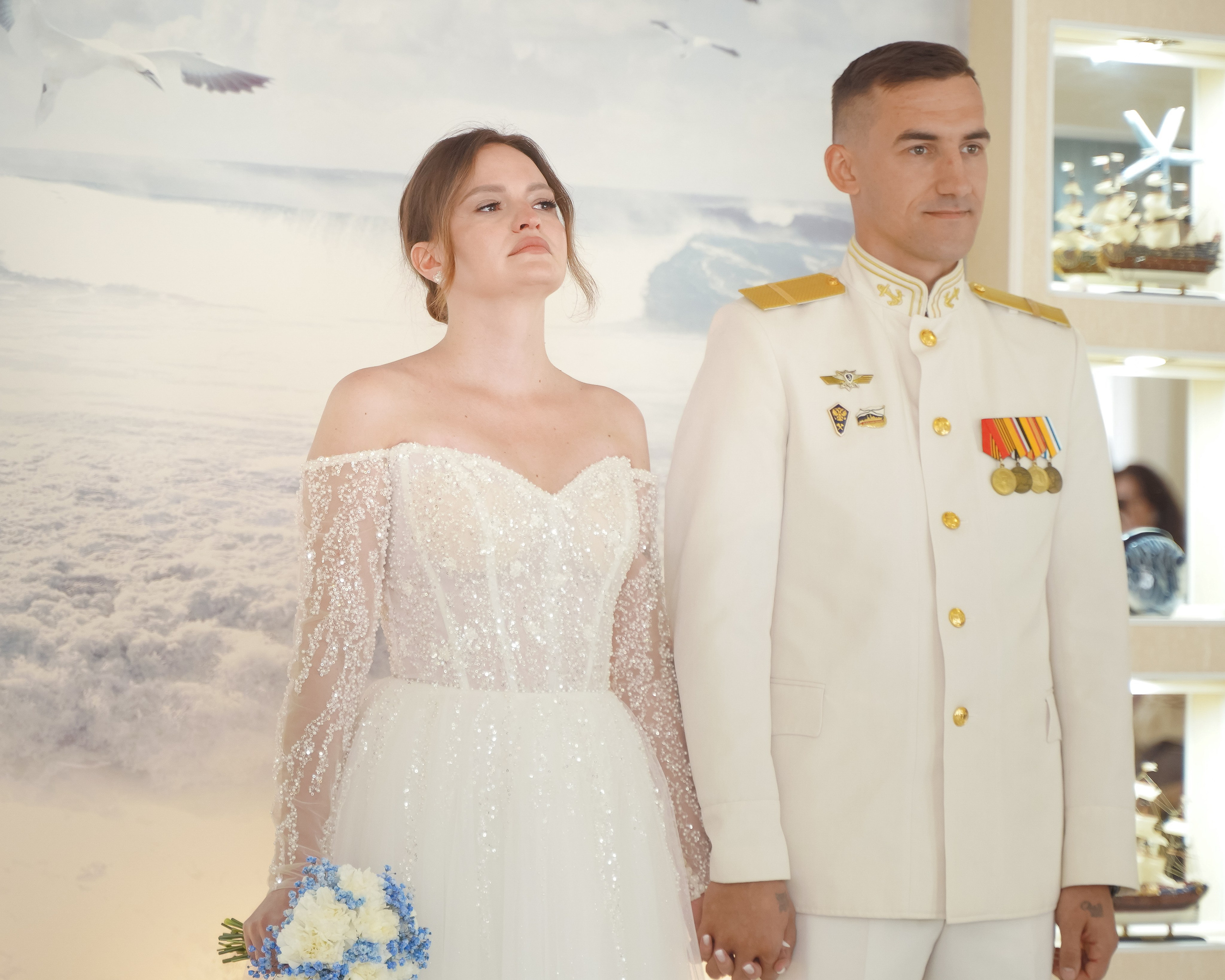 Илья и Кристина. ЗАГС Крондштата. Professional photoartist in St. Petersburg (wedding, reportage, portrait, model book, love story) Alexander Shvedov